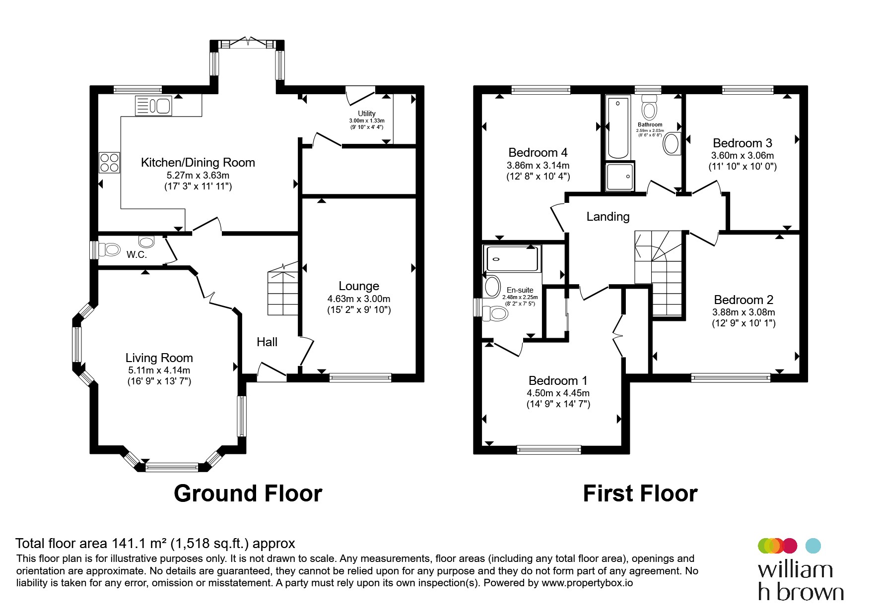 44, Whippet Way, Chesterfield floorplan