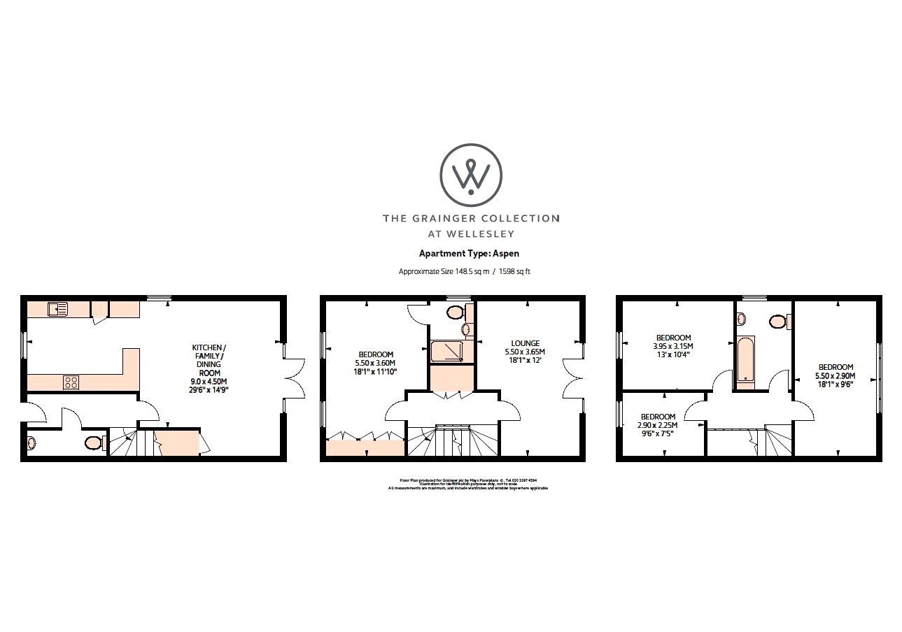 1, Darbyshire Road, Aldershot floorplan