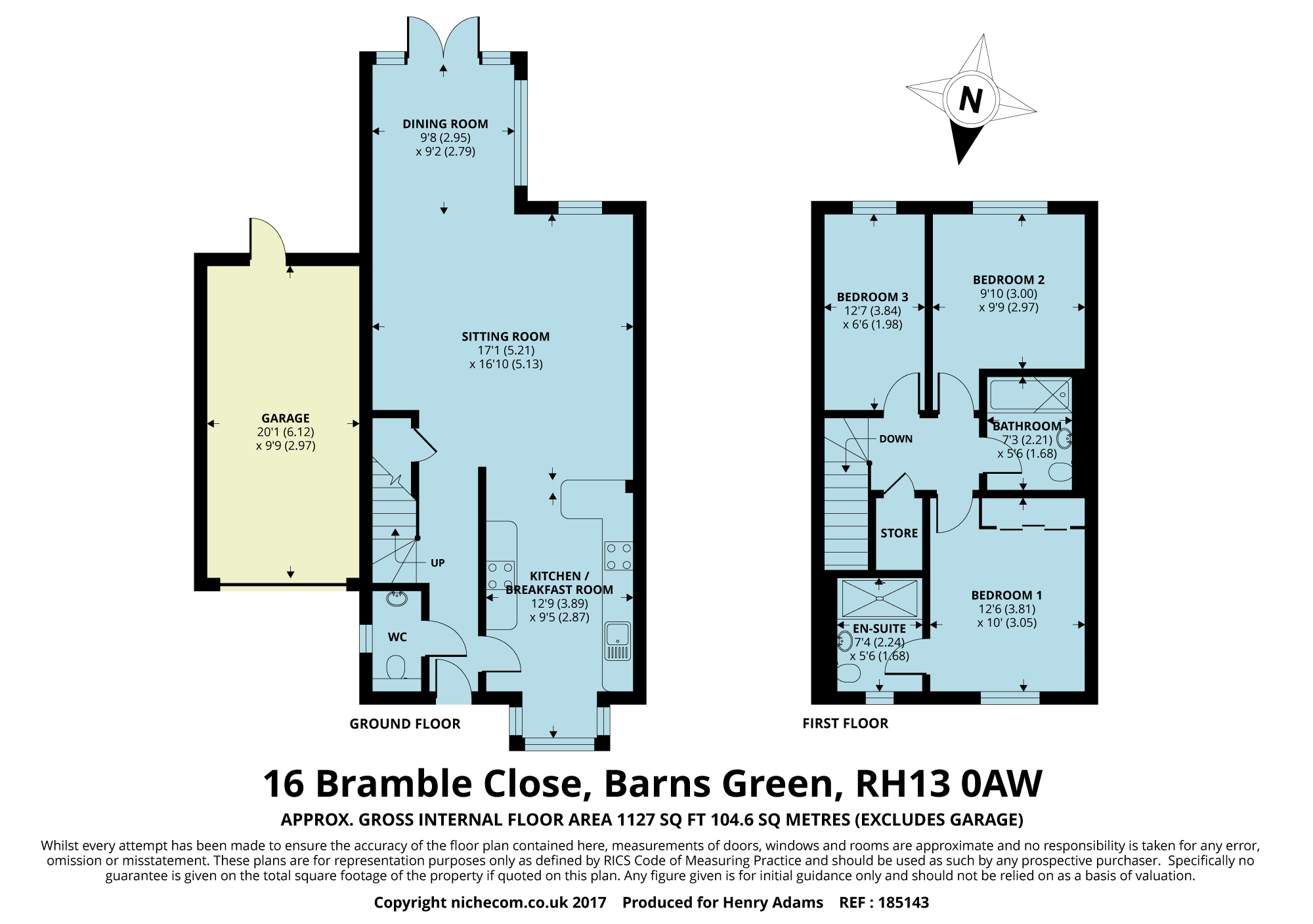 3 Bedrooms Detached house for sale in Bramble Close, Barns Green, Horsham RH13