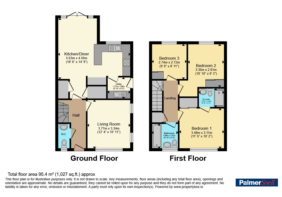 9, Kensington Drive, Ferndown floorplan