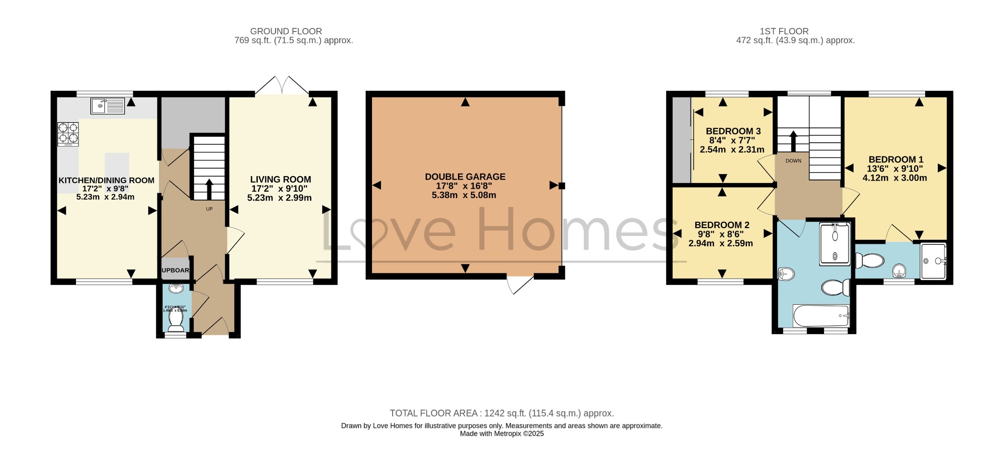 59 High Street, Greenfield, Bedfordshire floorplan