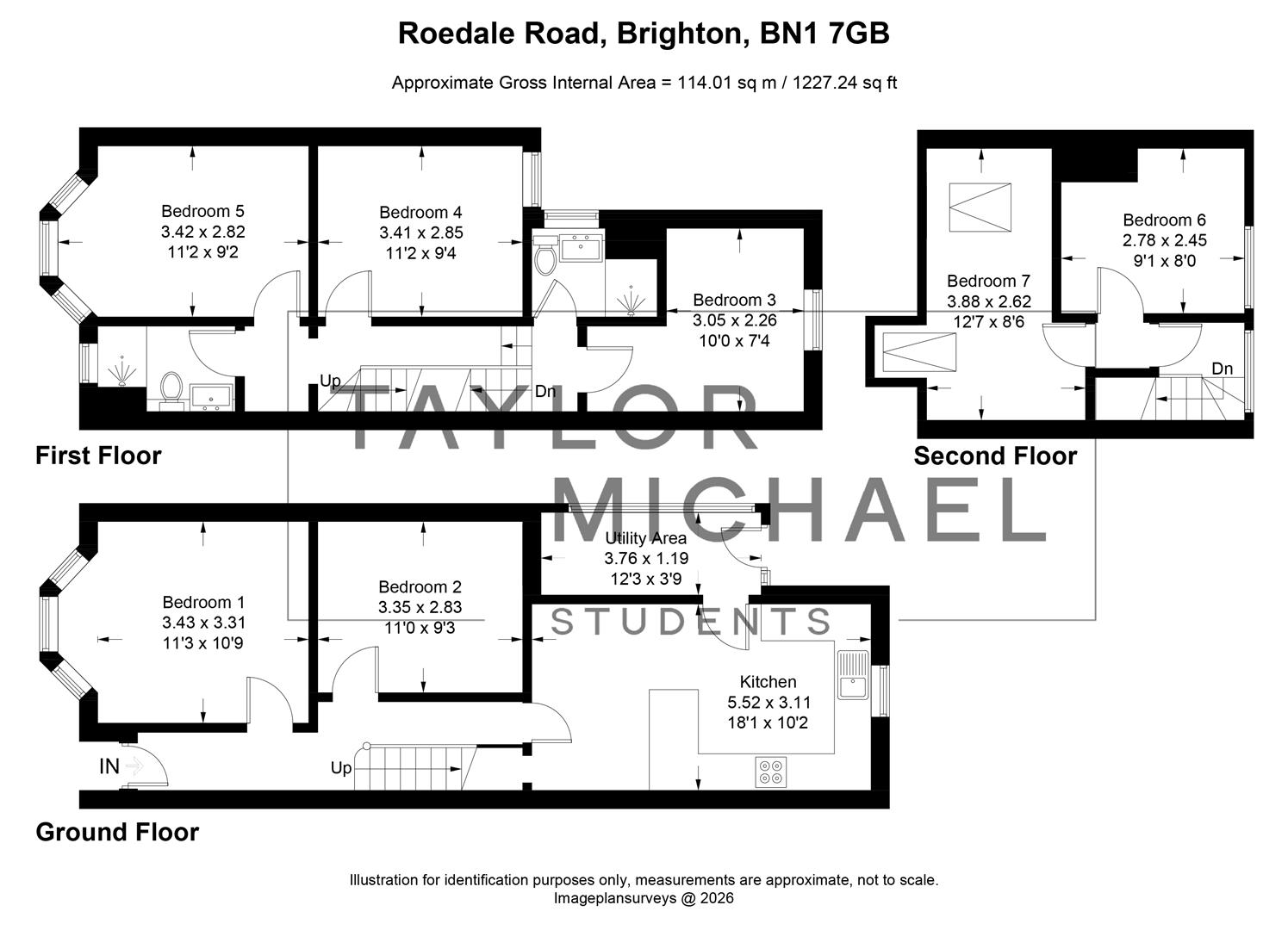 Roedale Road, Brighton floorplan