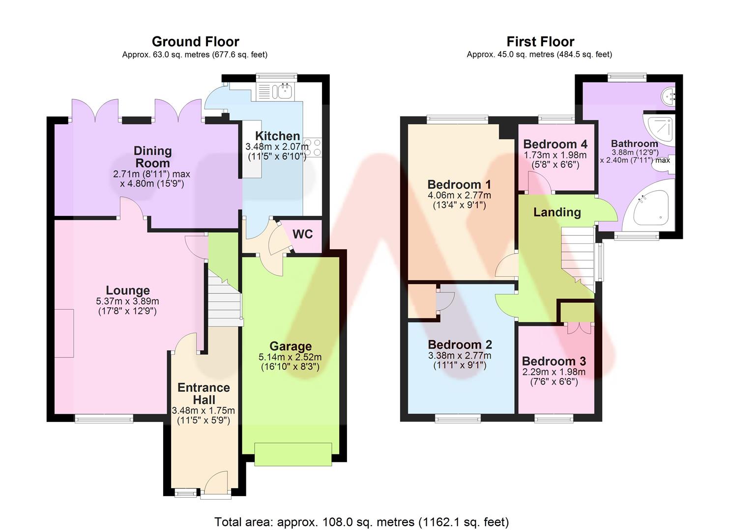 4 Bedrooms Semi-detached house for sale in Lingfield Road, Royston SG8