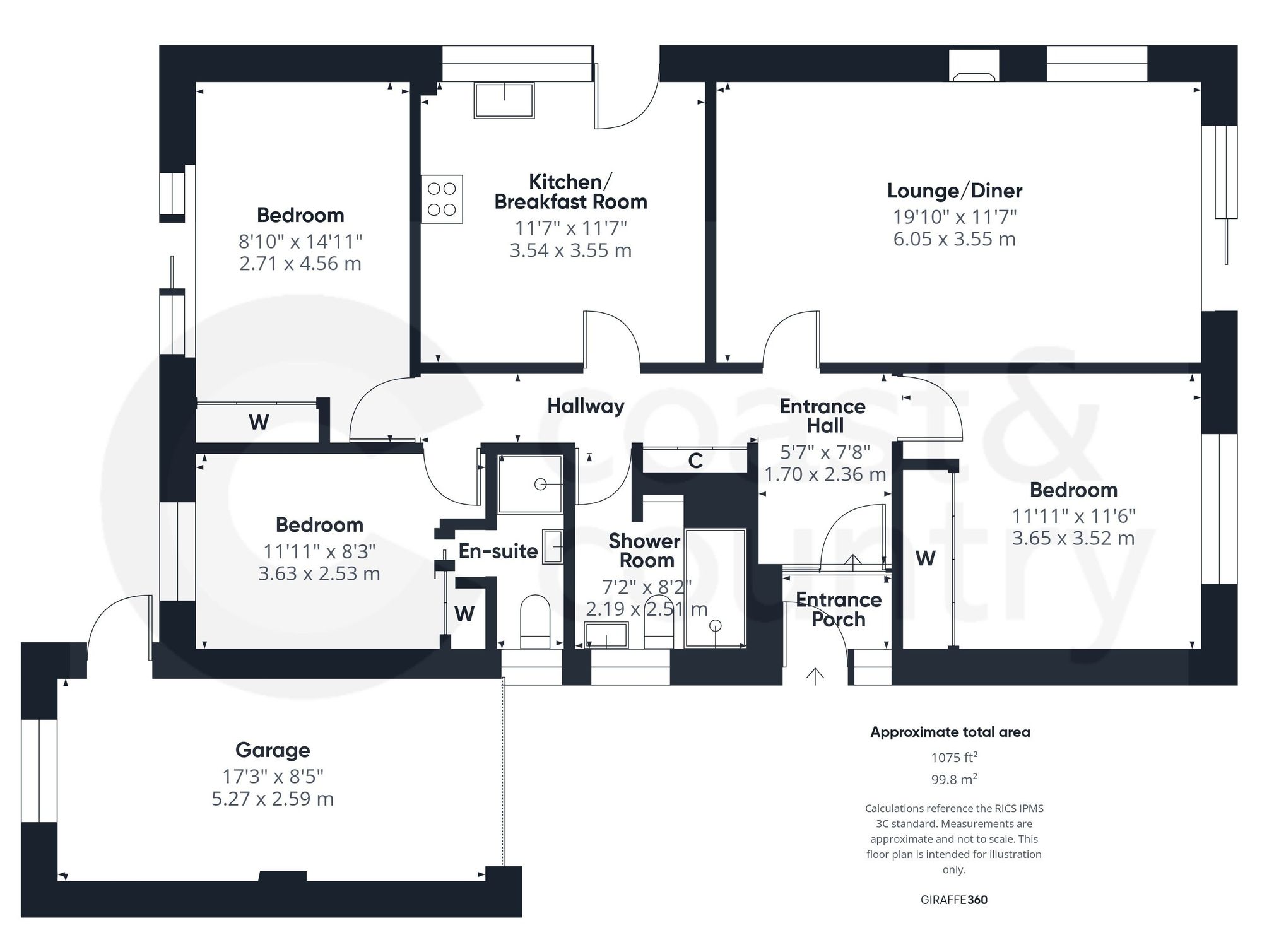 4 Bracken Close, Newton Abbot floorplan