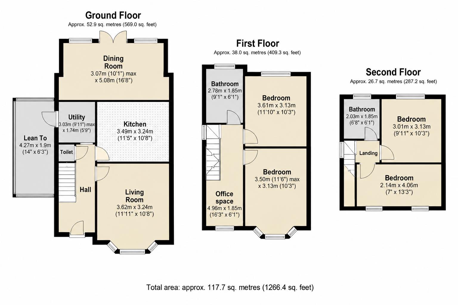 79, James Road, Dartford floorplan