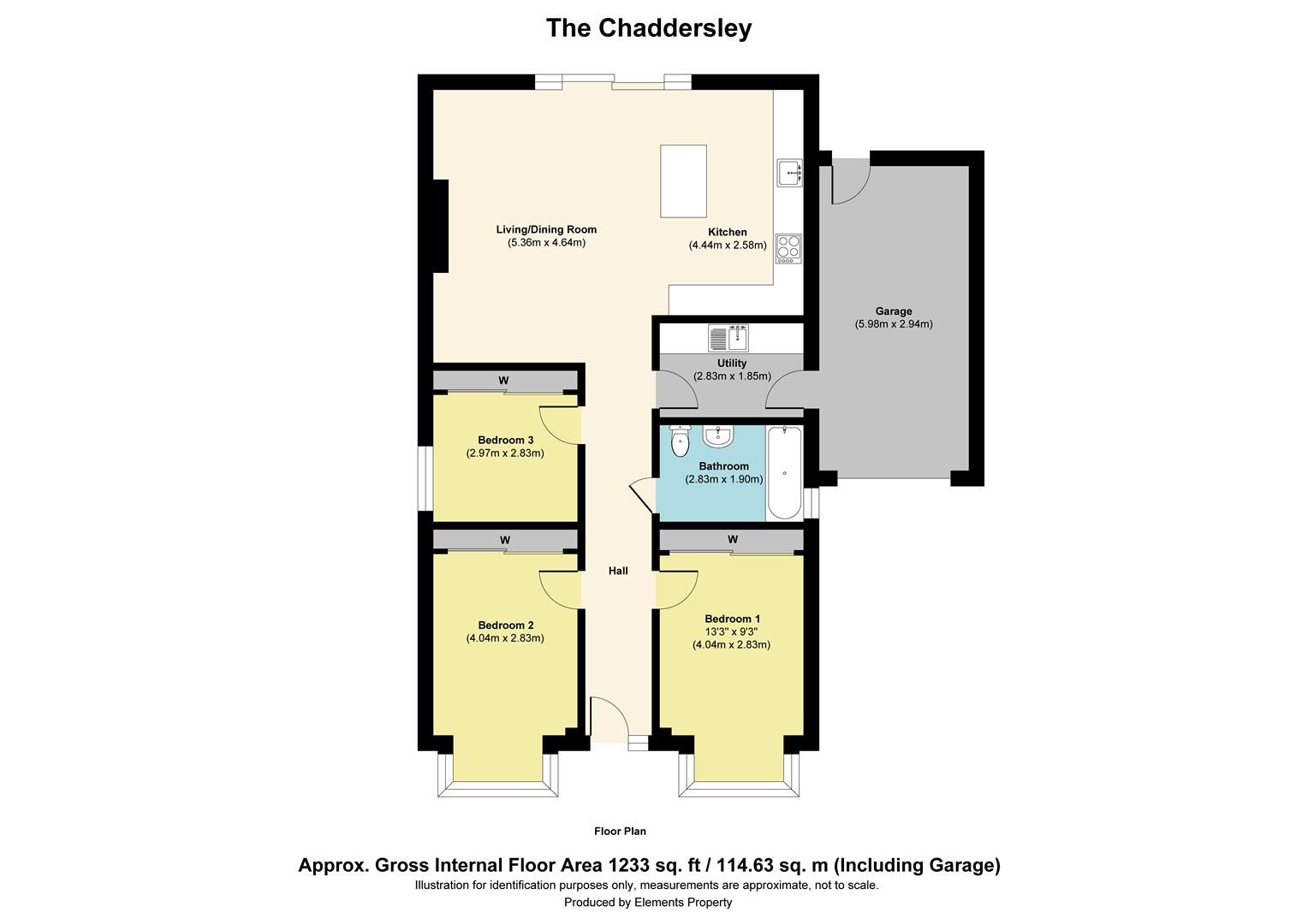 The Chaddersley, Gallamore Gardens, Market Rasen floorplan