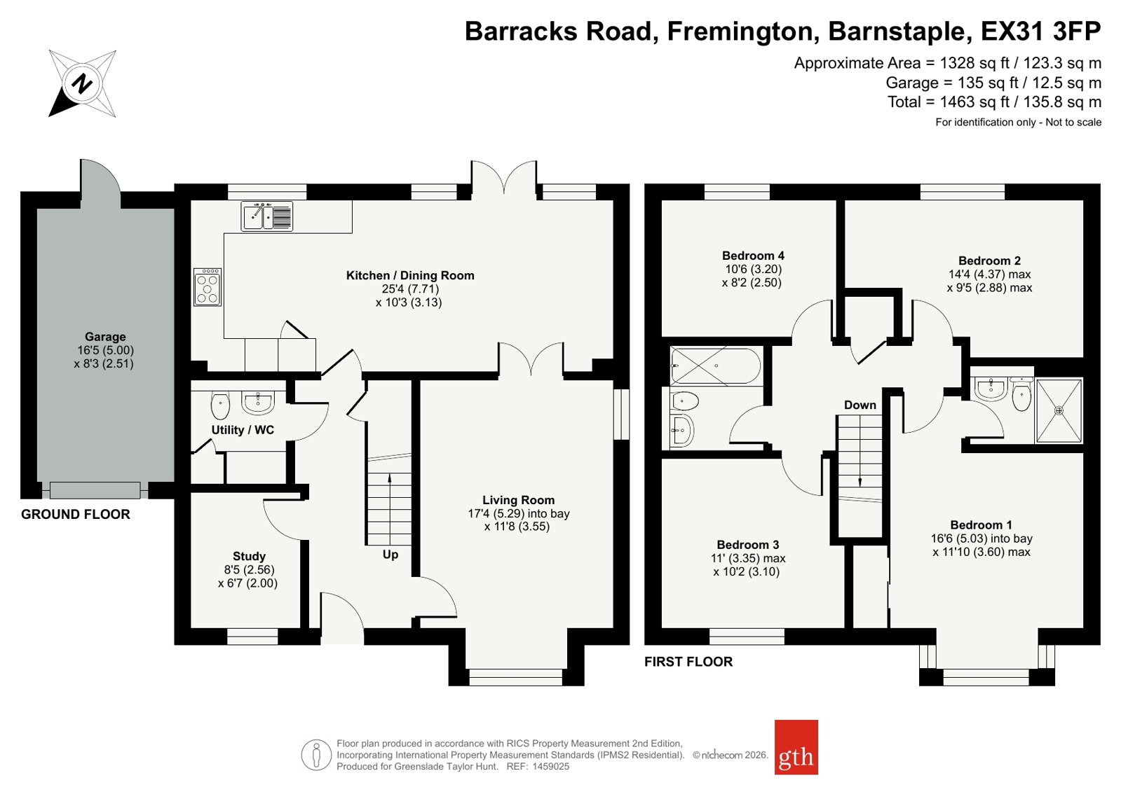 16, Barracks Road, Barnstaple floorplan