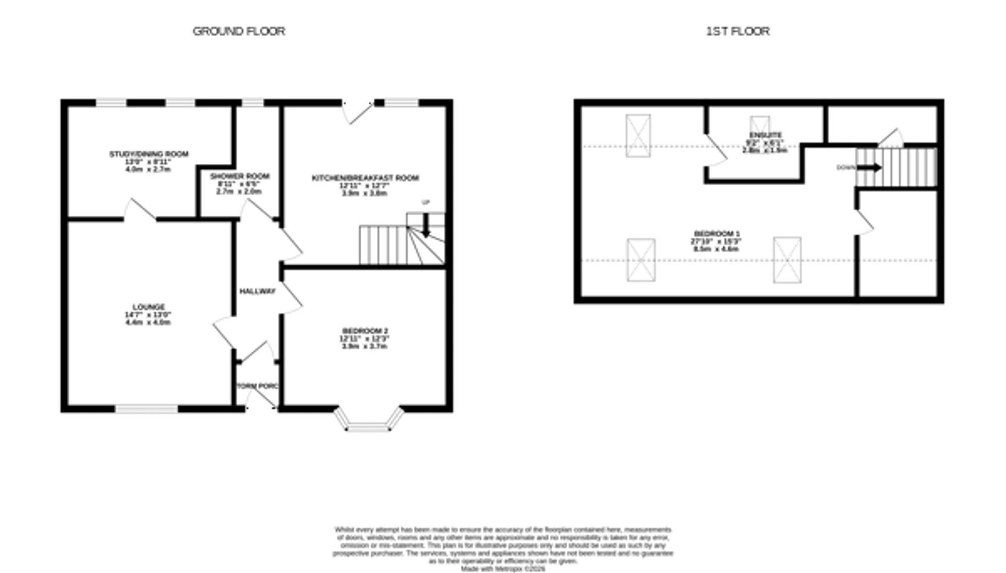 6 Cannop Crescent, Stoneyburn floorplan