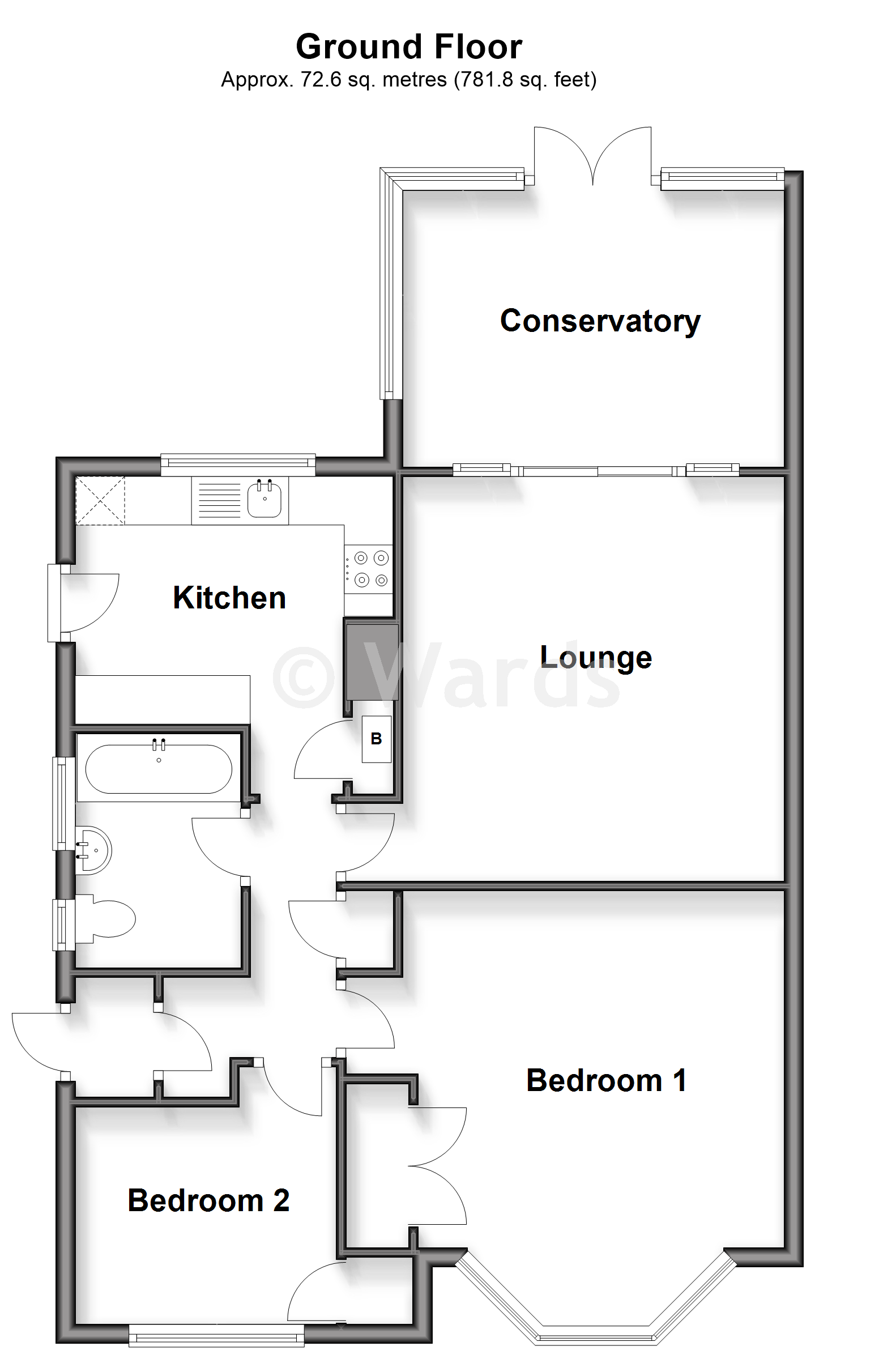 43, Neal Road, Sevenoaks floorplan