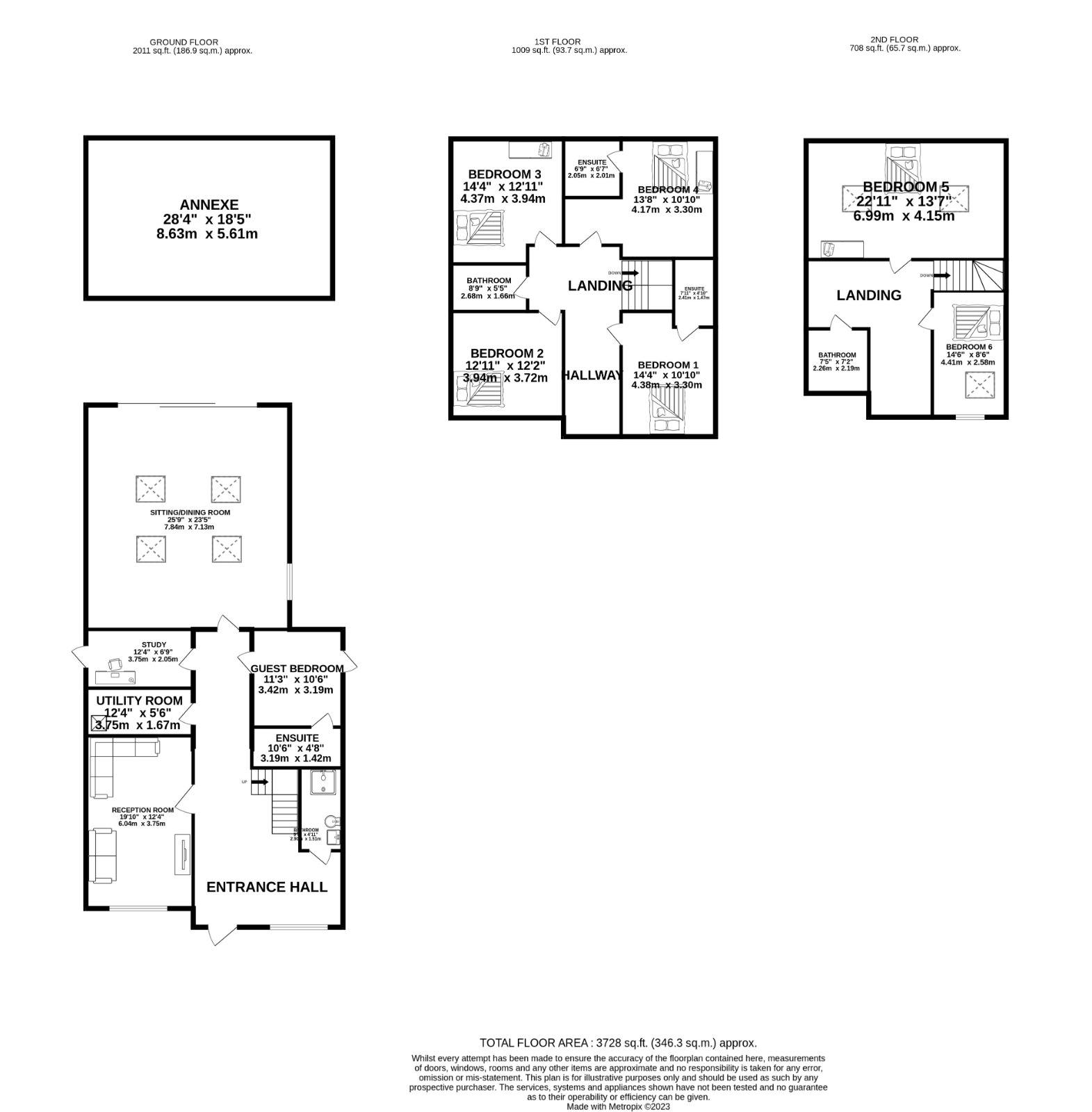 290 Norwood Road, Southall floorplan