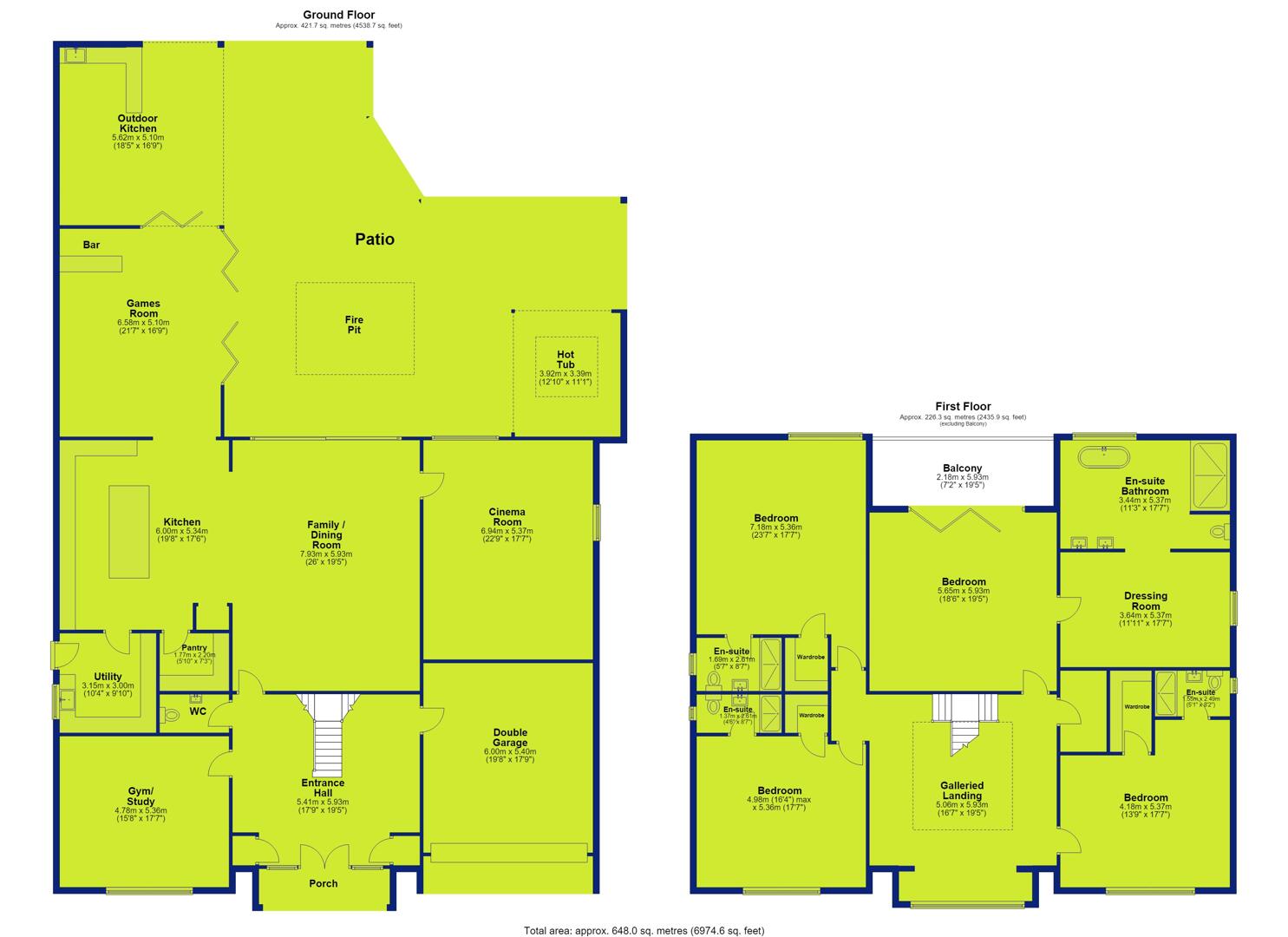 15, High View Avenue, Nottingham floorplan