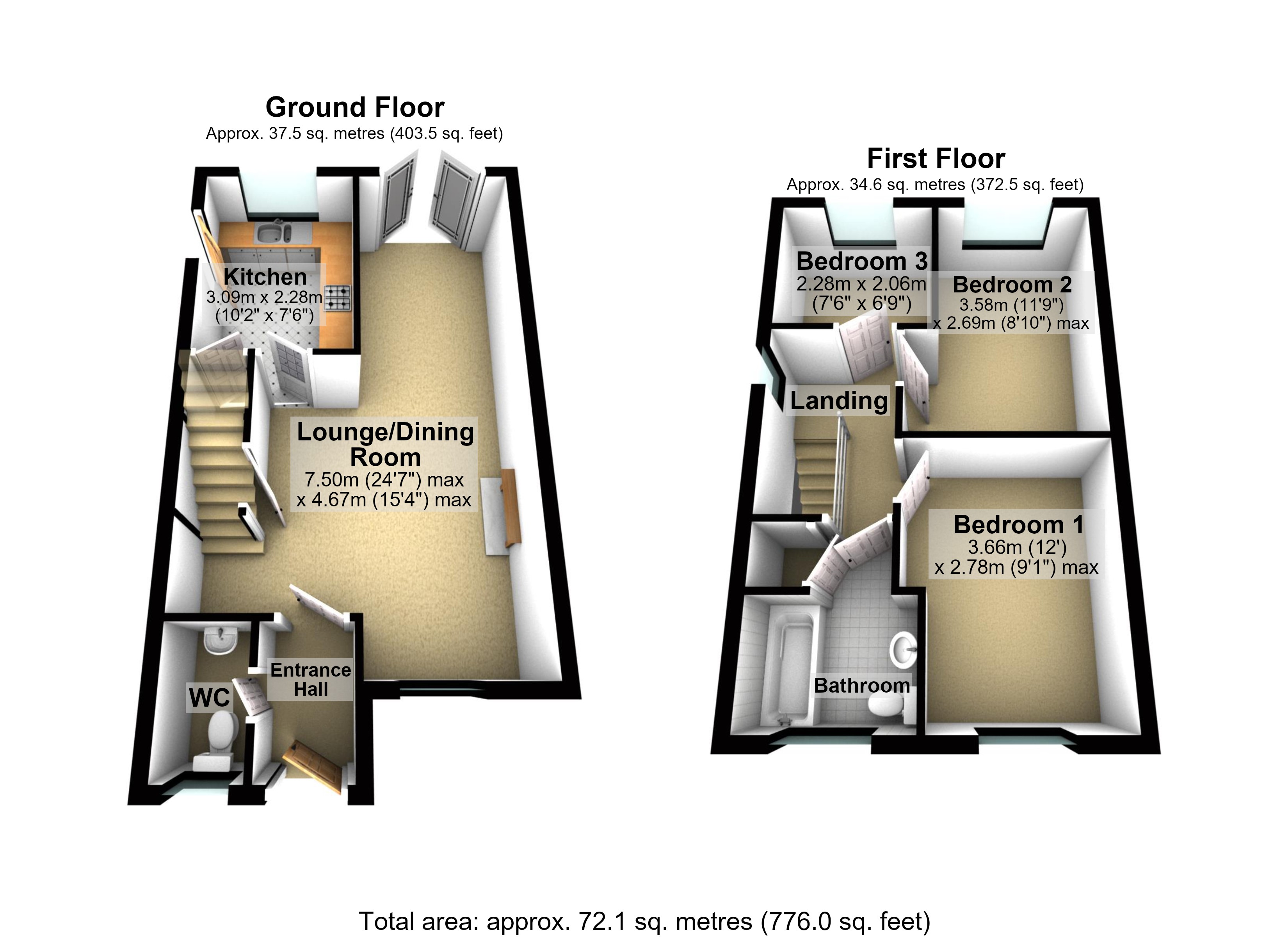 39, Broad Meadow, Suffolk floorplan