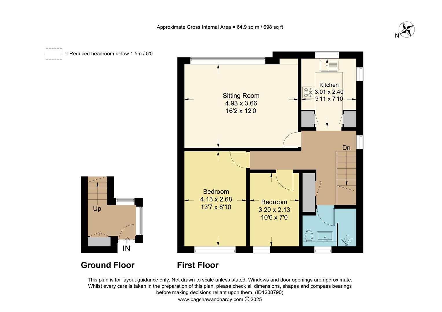 35, Master Close, Oxted floorplan
