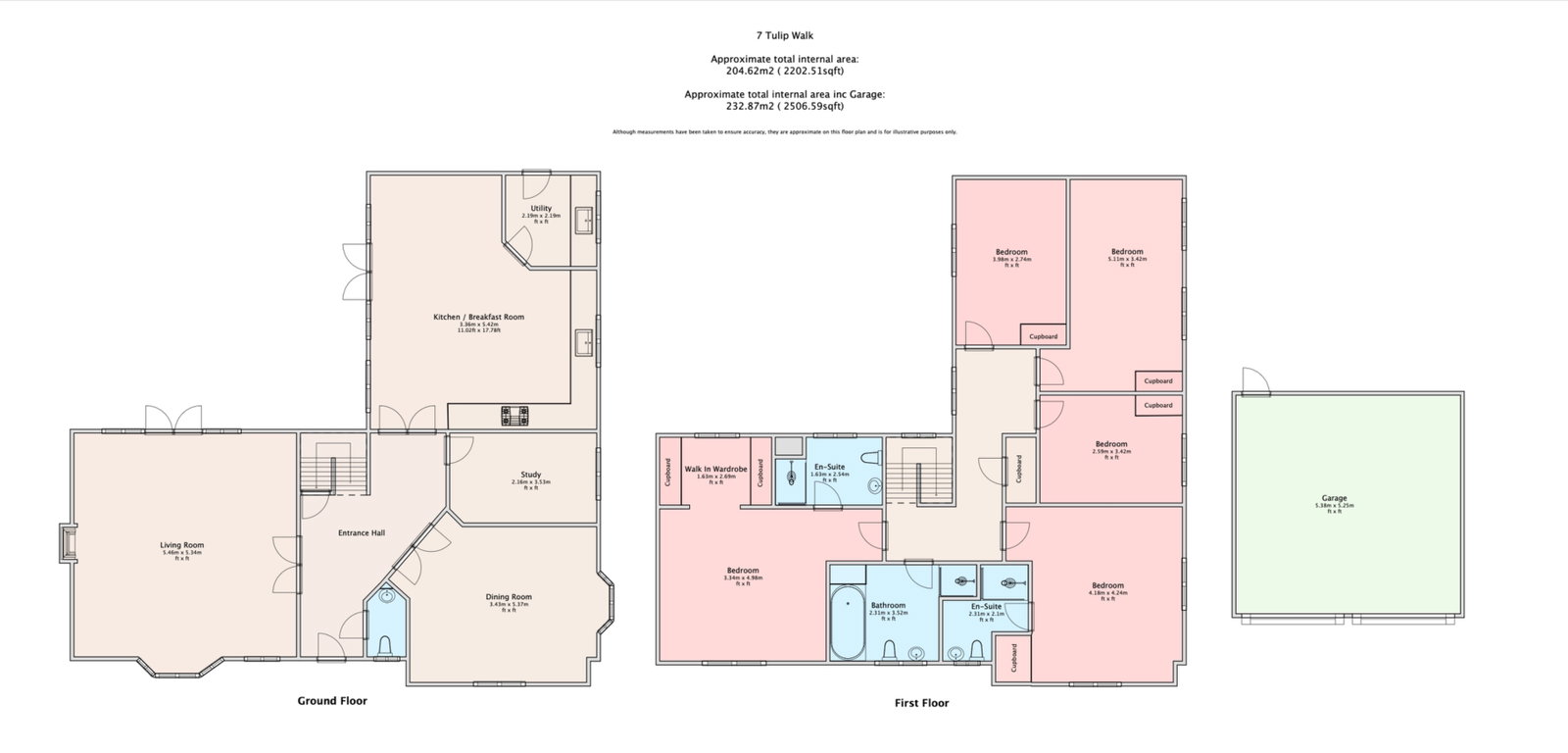 7, Tulip Walk, Sittingbourne floorplan
