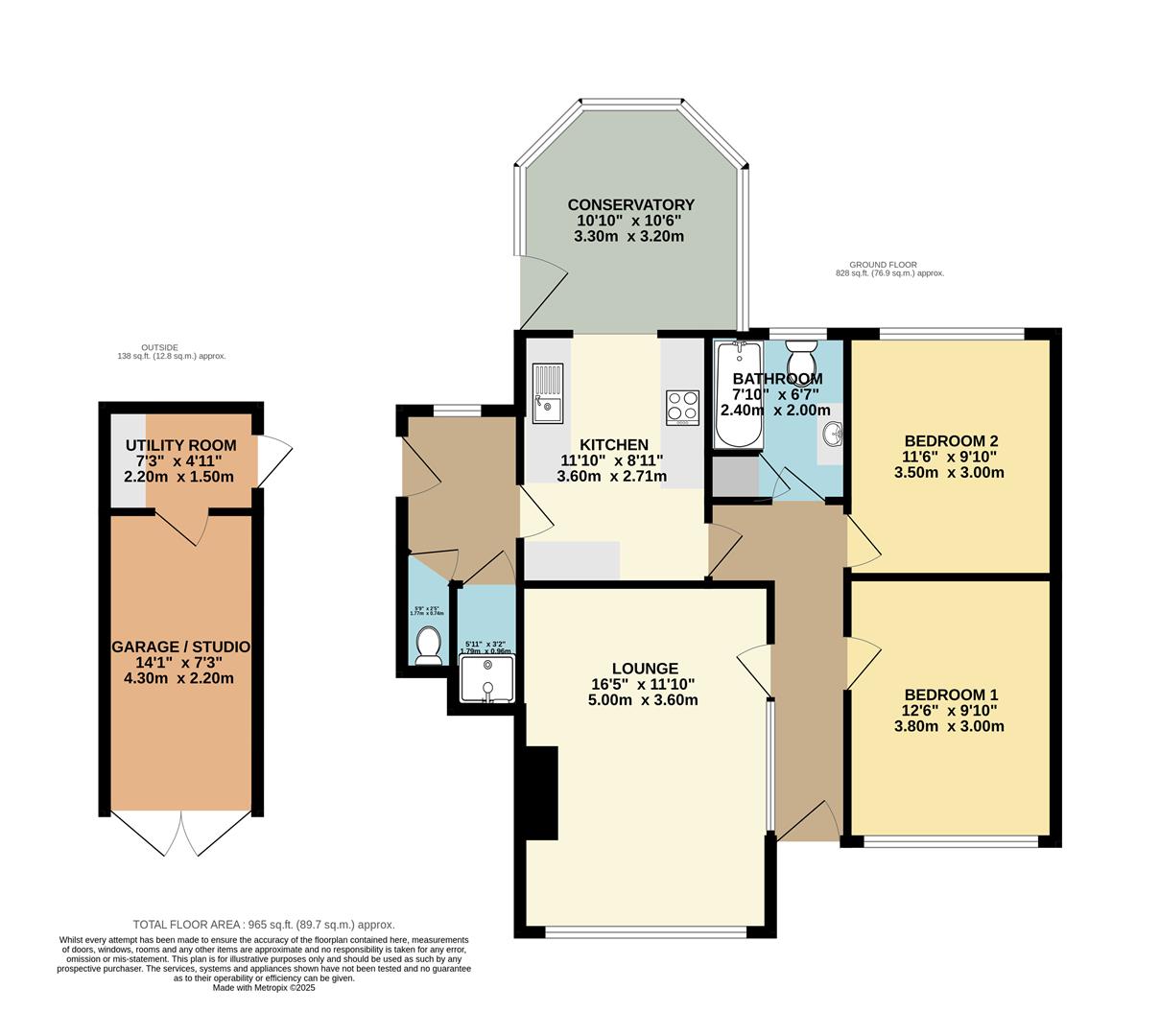 20, Pine Close, Brixham floorplan