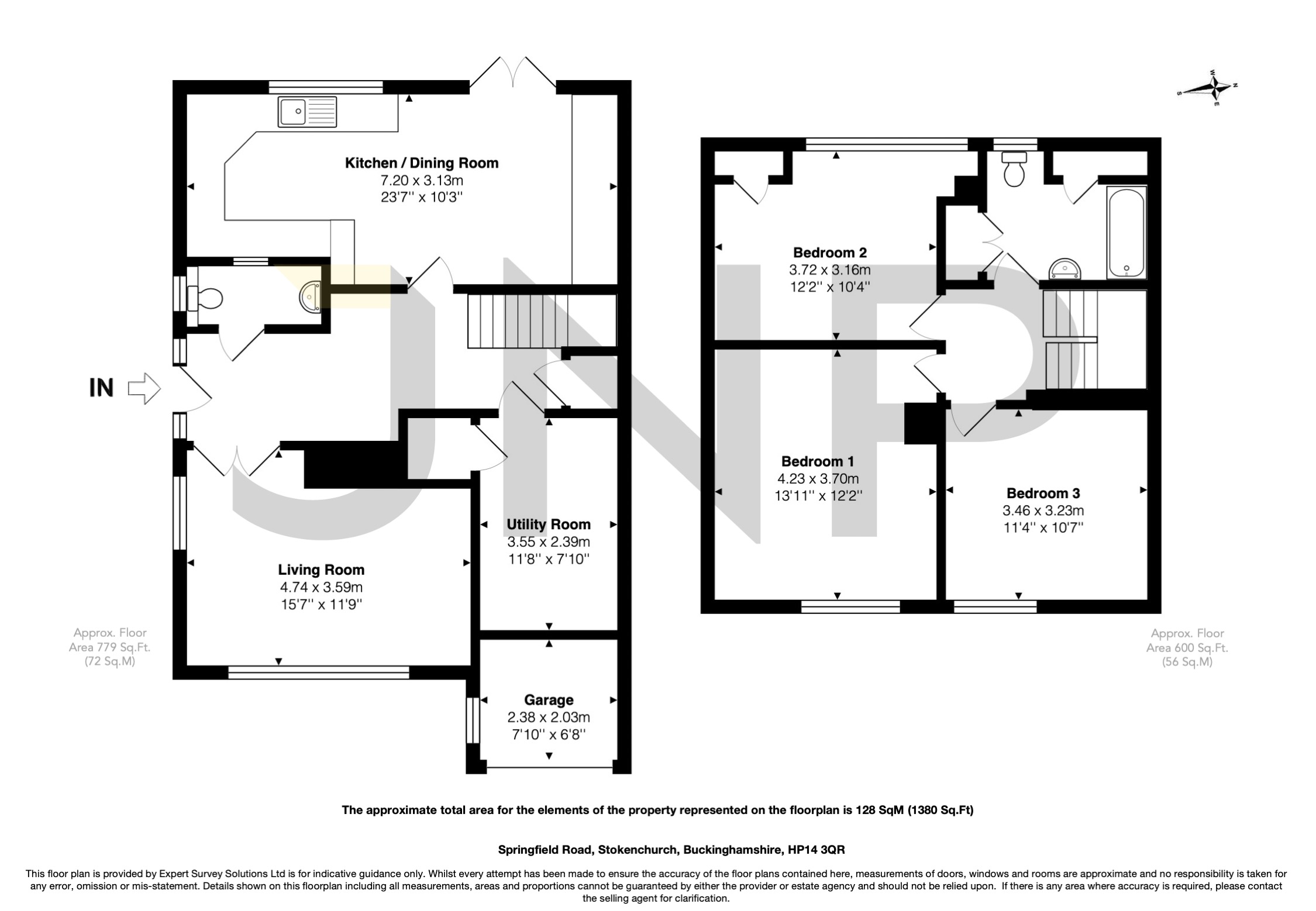 Springfield Road, Stokenchurch, High Buckinghamshire HP14, 3