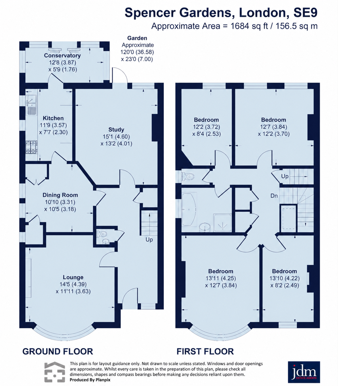 16, Spencer Gardens, Eltham floorplan