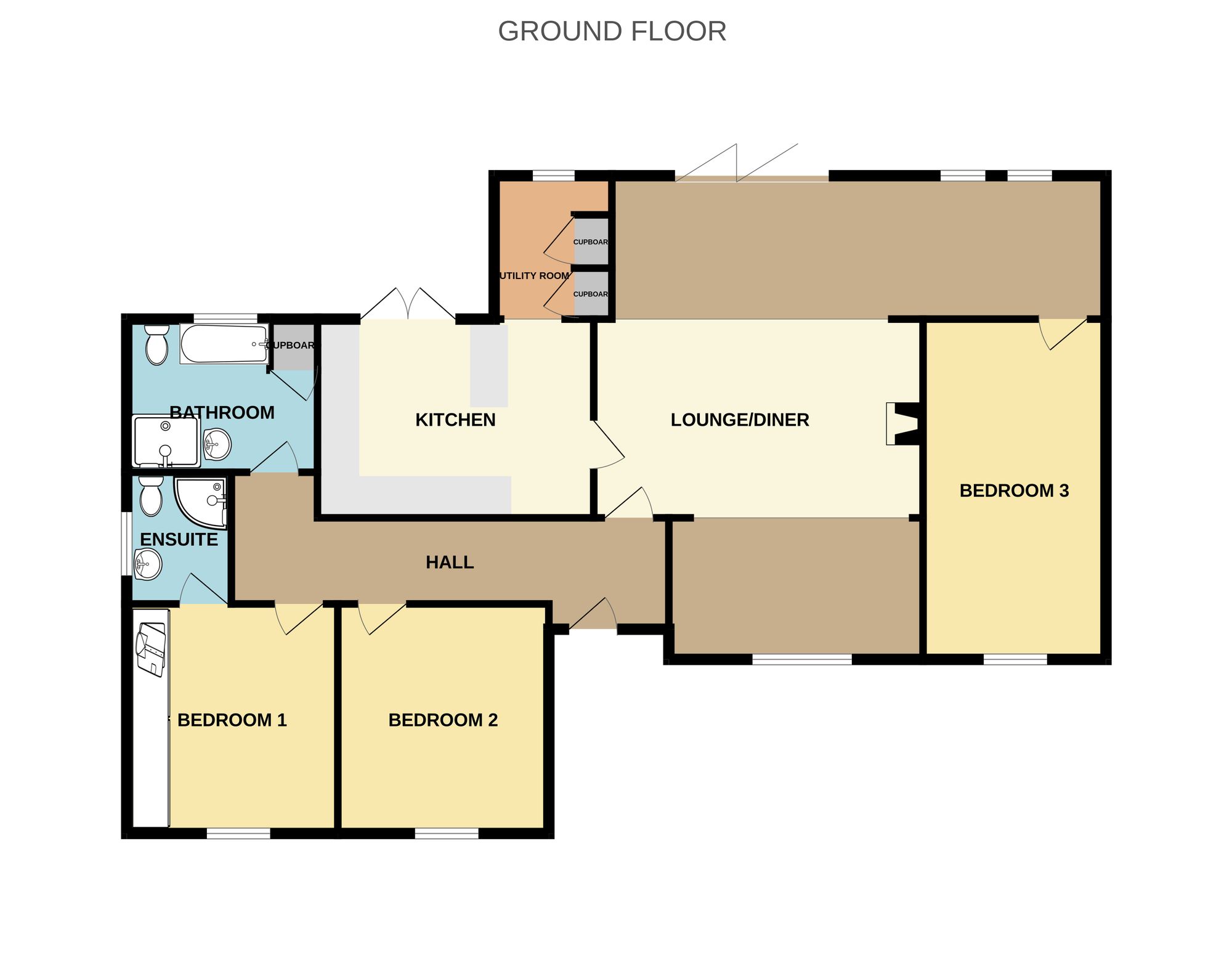 246 Outwell Road, Wisbech floorplan