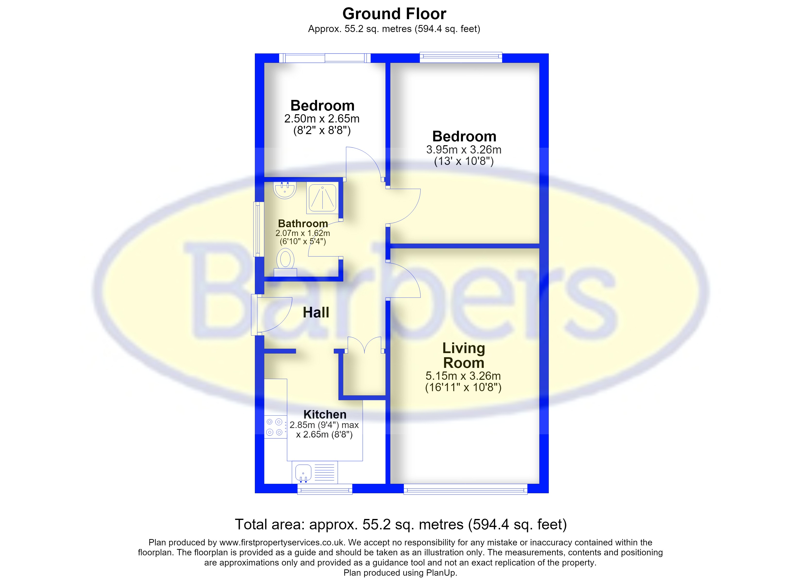 35, Windsor Drive, Market Drayton floorplan