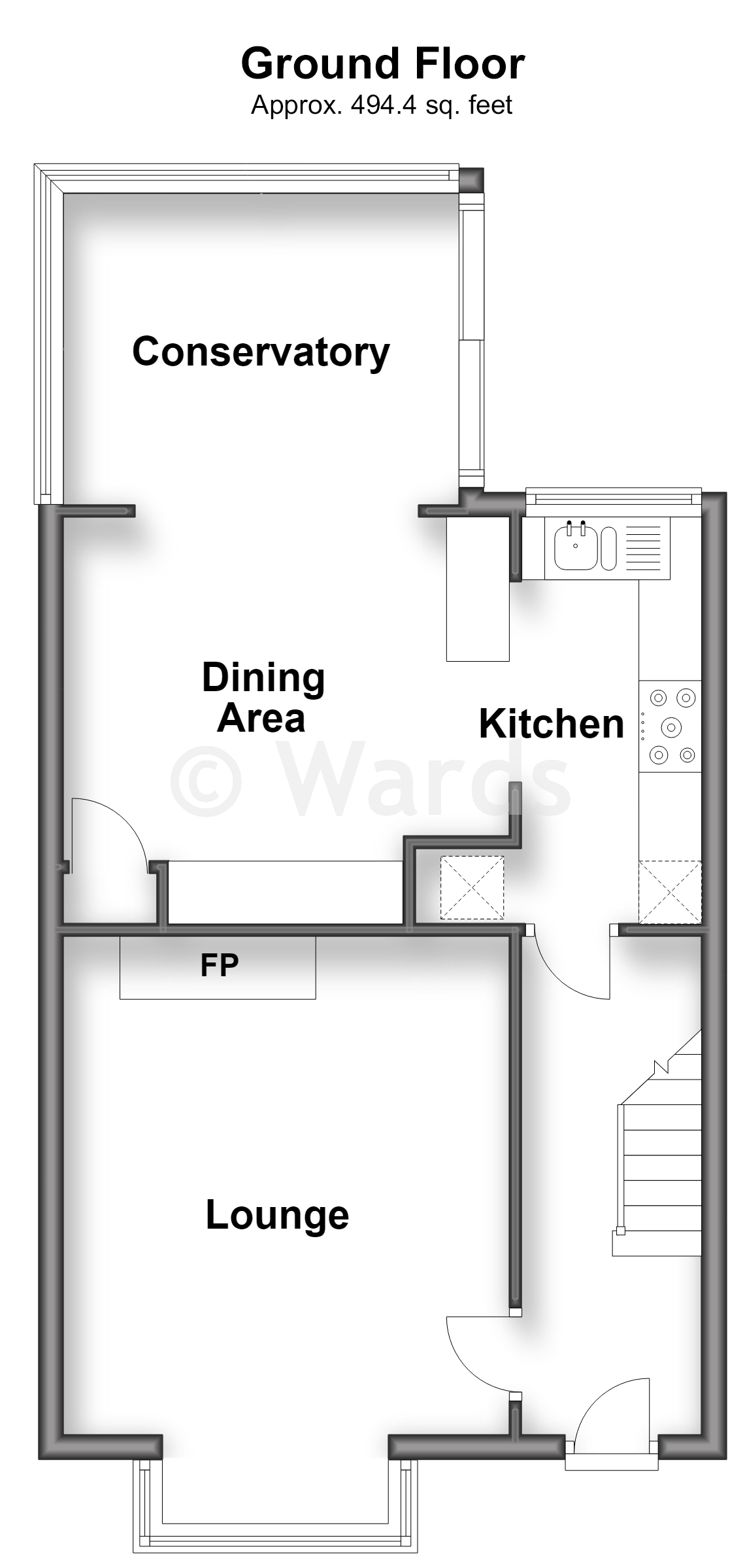 62, Dymchurch Road, Hythe floorplan