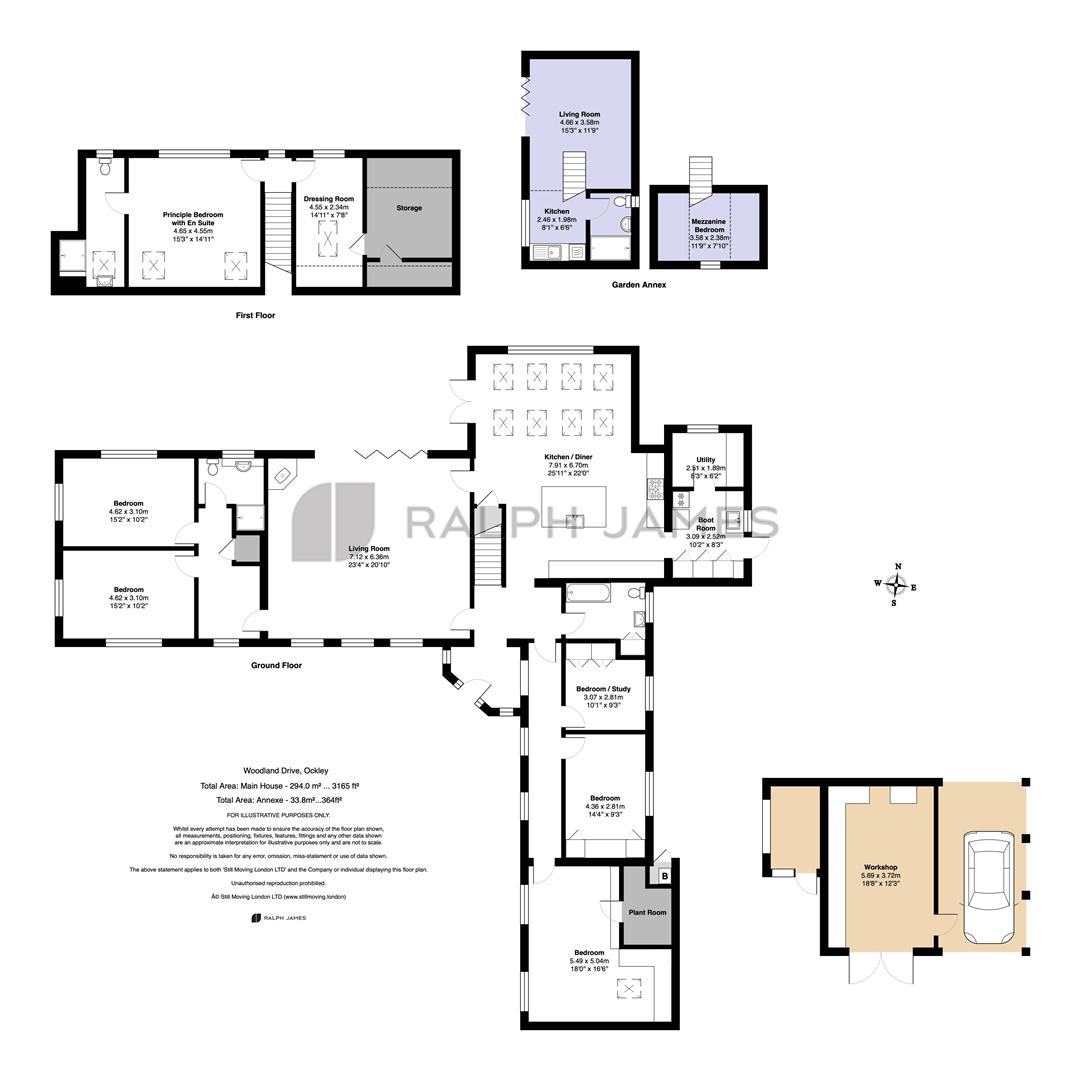 Bluebells, Woodland Drive, Dorking floorplan