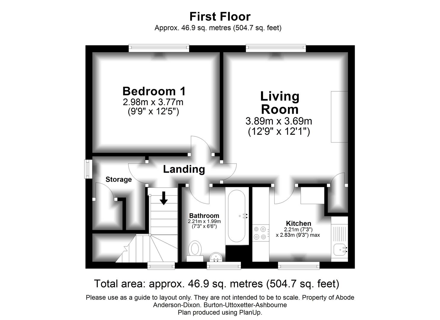 2, Kingston Road, Burton-On-Trent floorplan