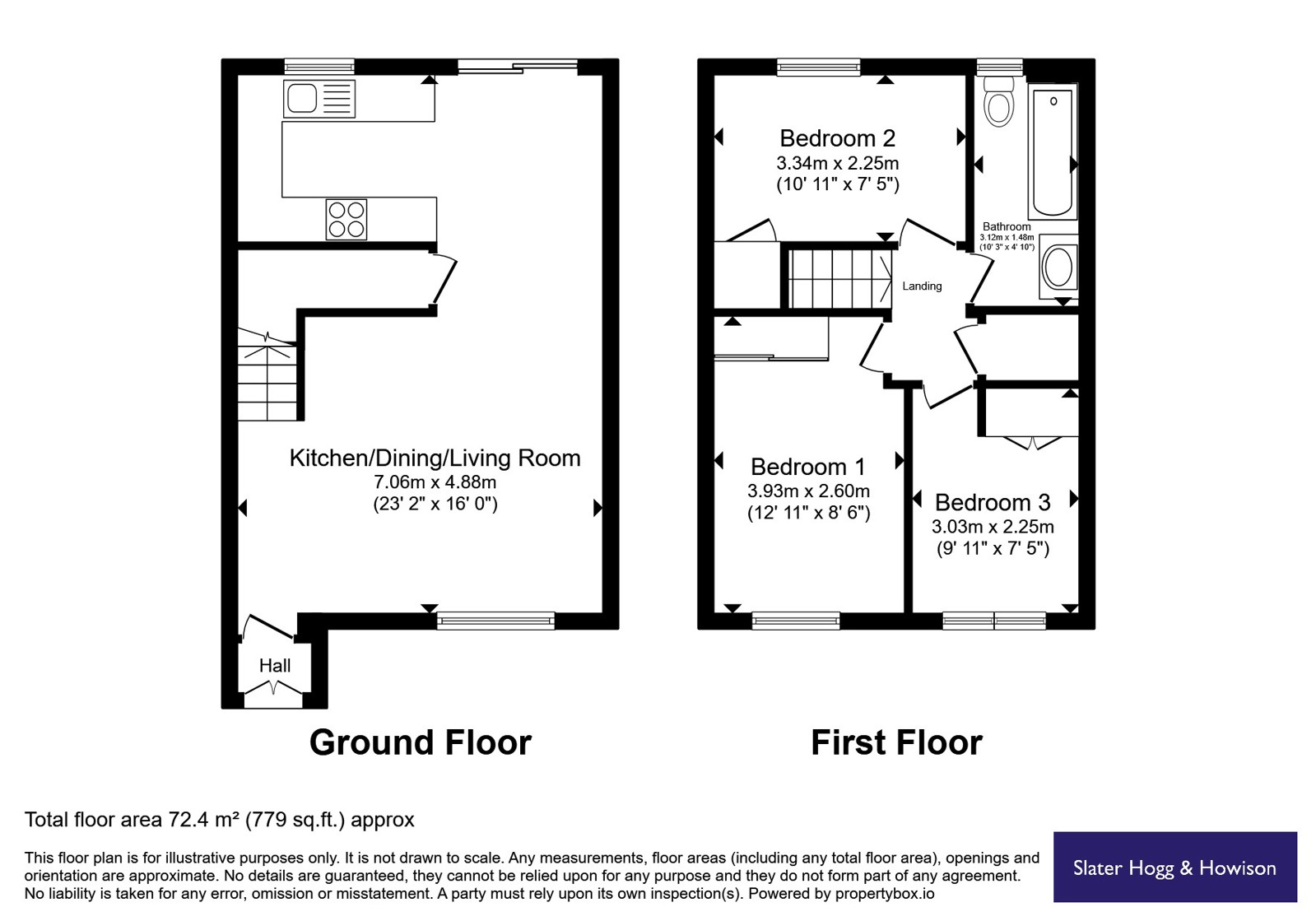 38, Dundonald Crescent, Lanarkshire floorplan