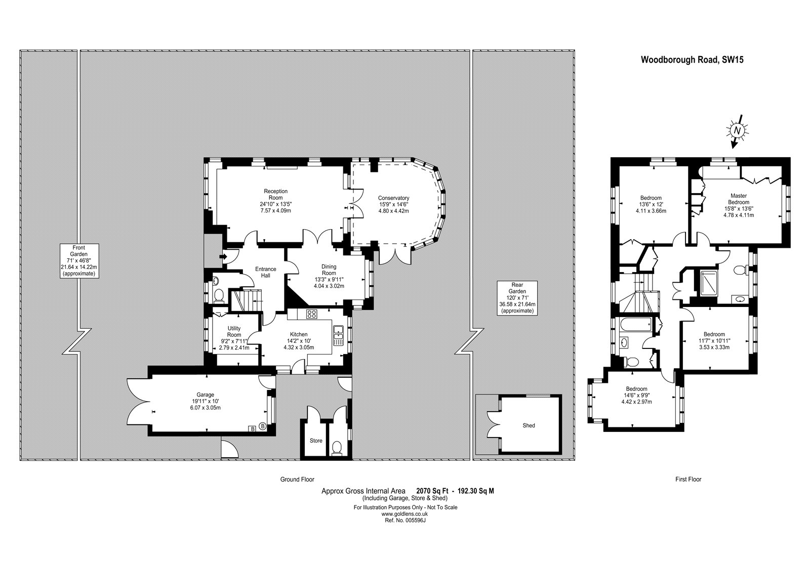 4 Bedrooms Detached house to rent in Woodborough Road, Putney, London SW15