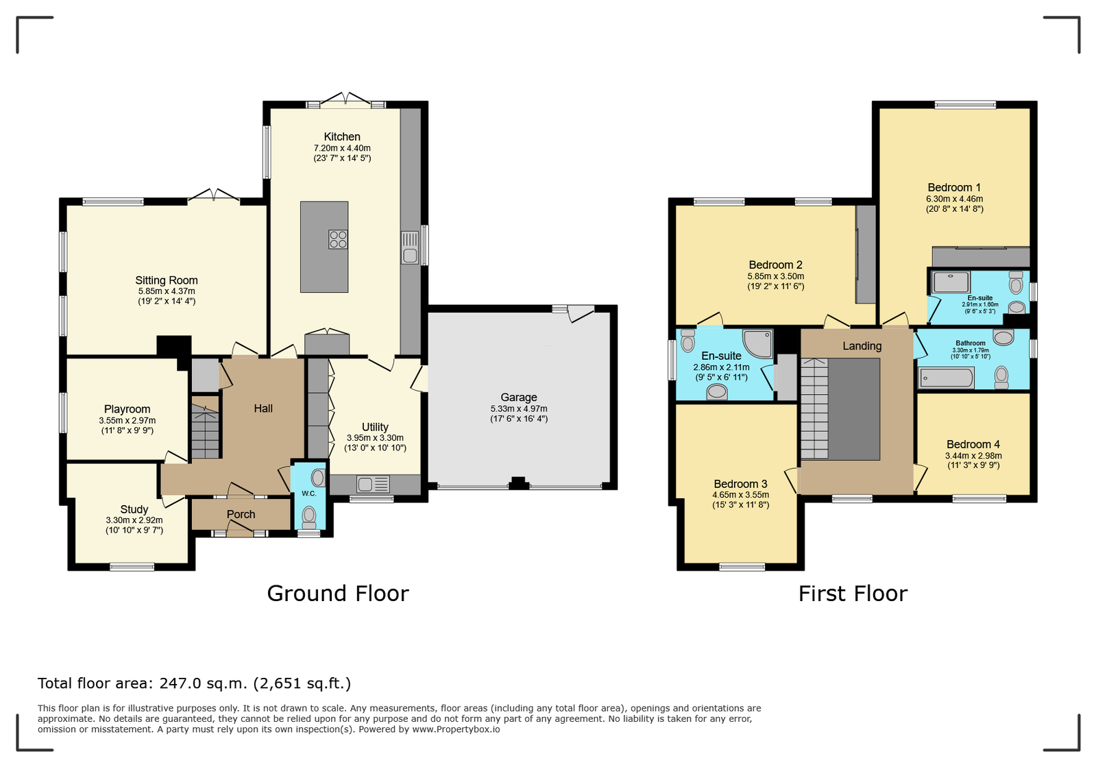 2, The Paddock, Melton Mowbray floorplan