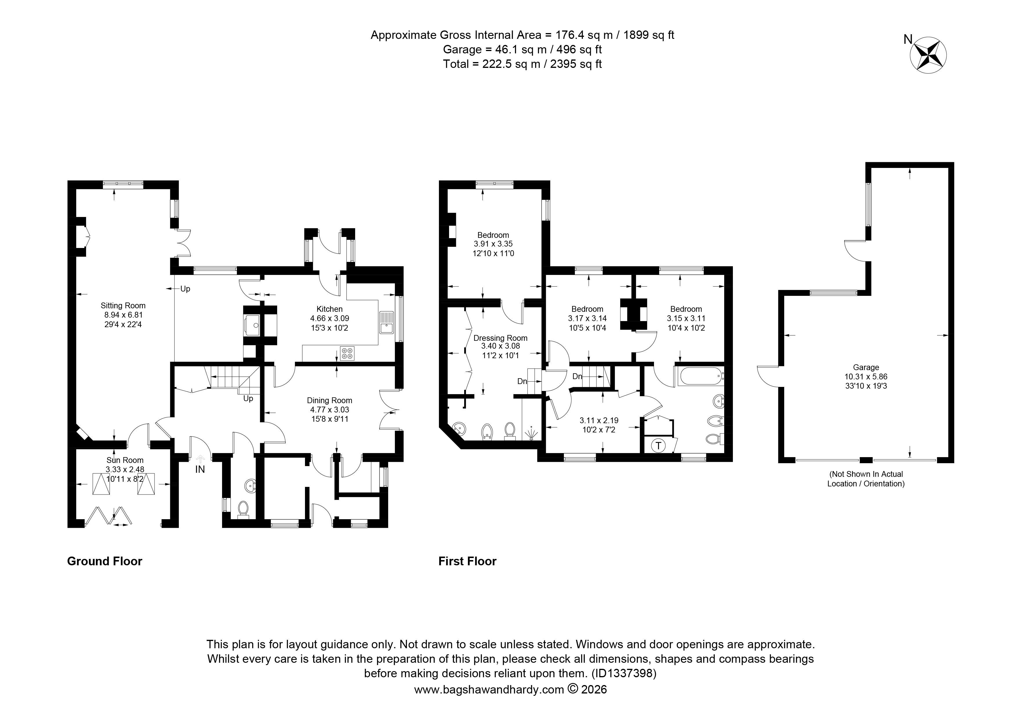 Stansted Cottage,, Tilburstow Hill Road, Godstone floorplan