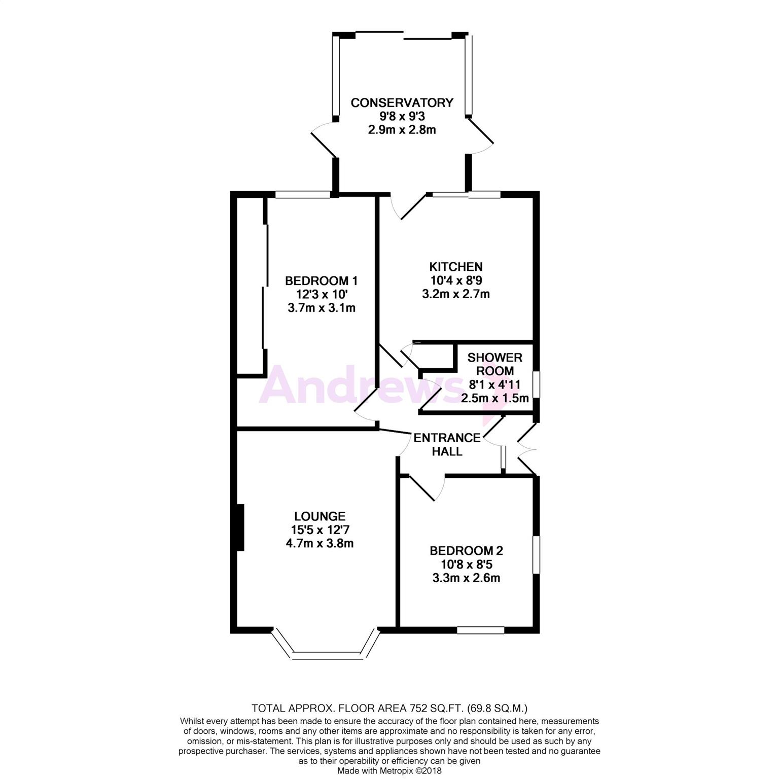 2 Bedrooms Semi-detached bungalow for sale in Inwood Avenue, Coulsdon, Surrey CR5