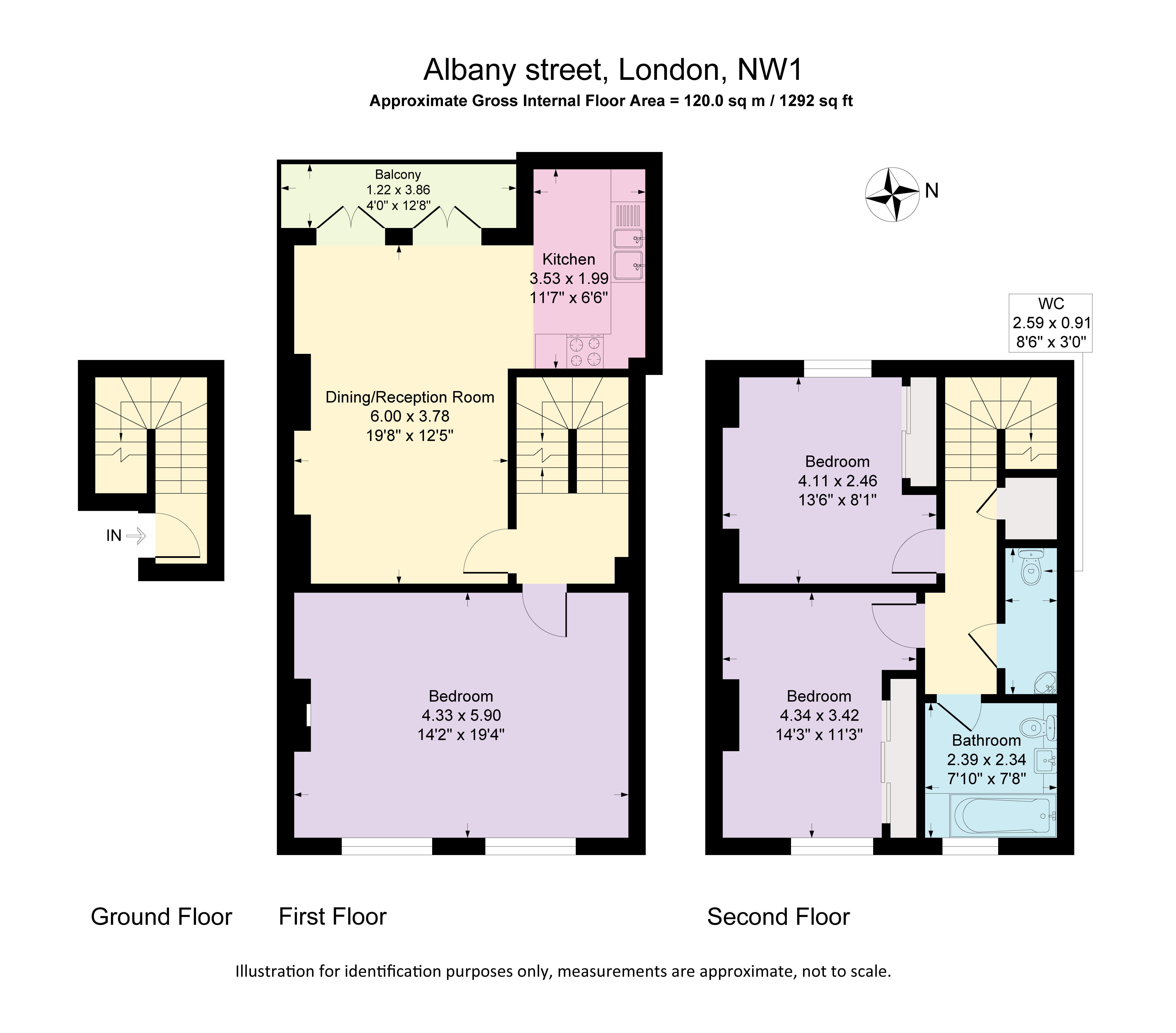 Albany Street, London floorplan