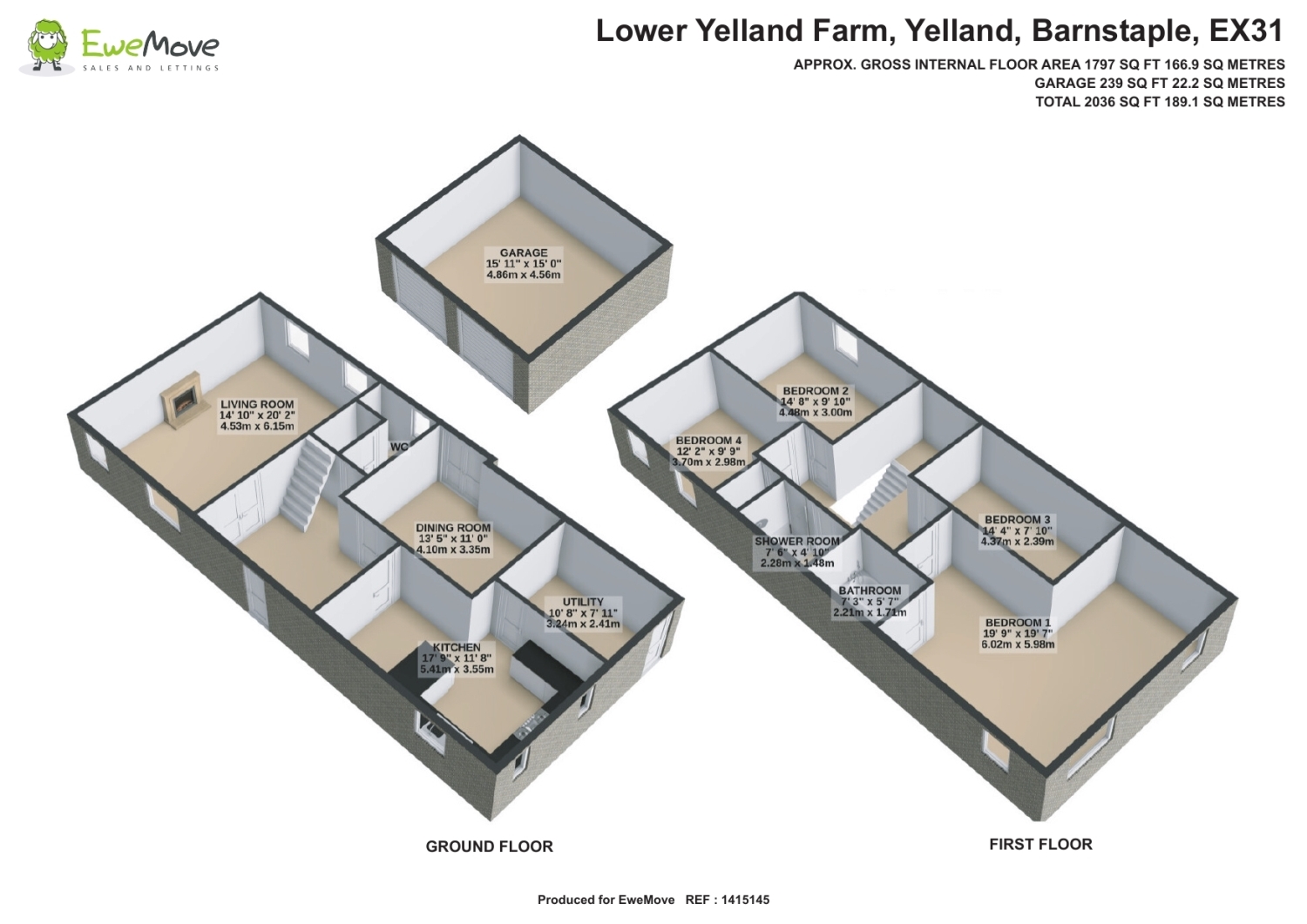5, Lower Yelland Farm, Barnstaple floorplan