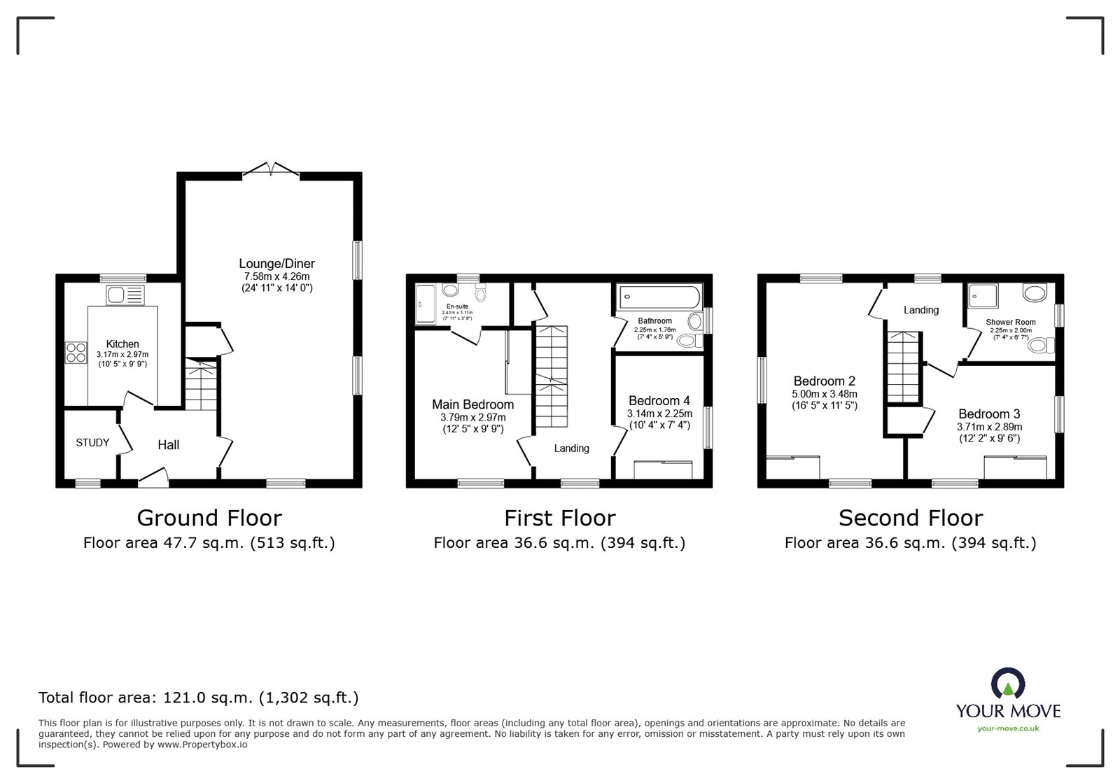 17, Park Avenue, Doncaster floorplan