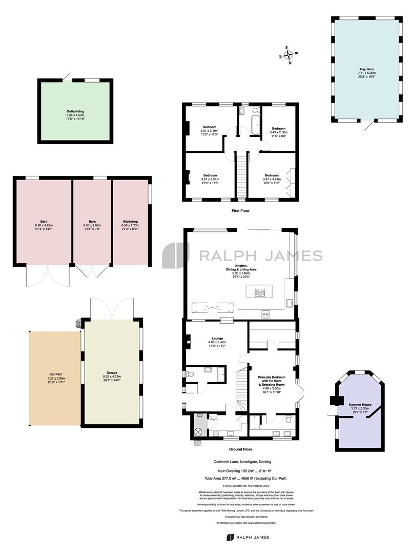 Hillside Farm, Cudworth Lane, Dorking floorplan