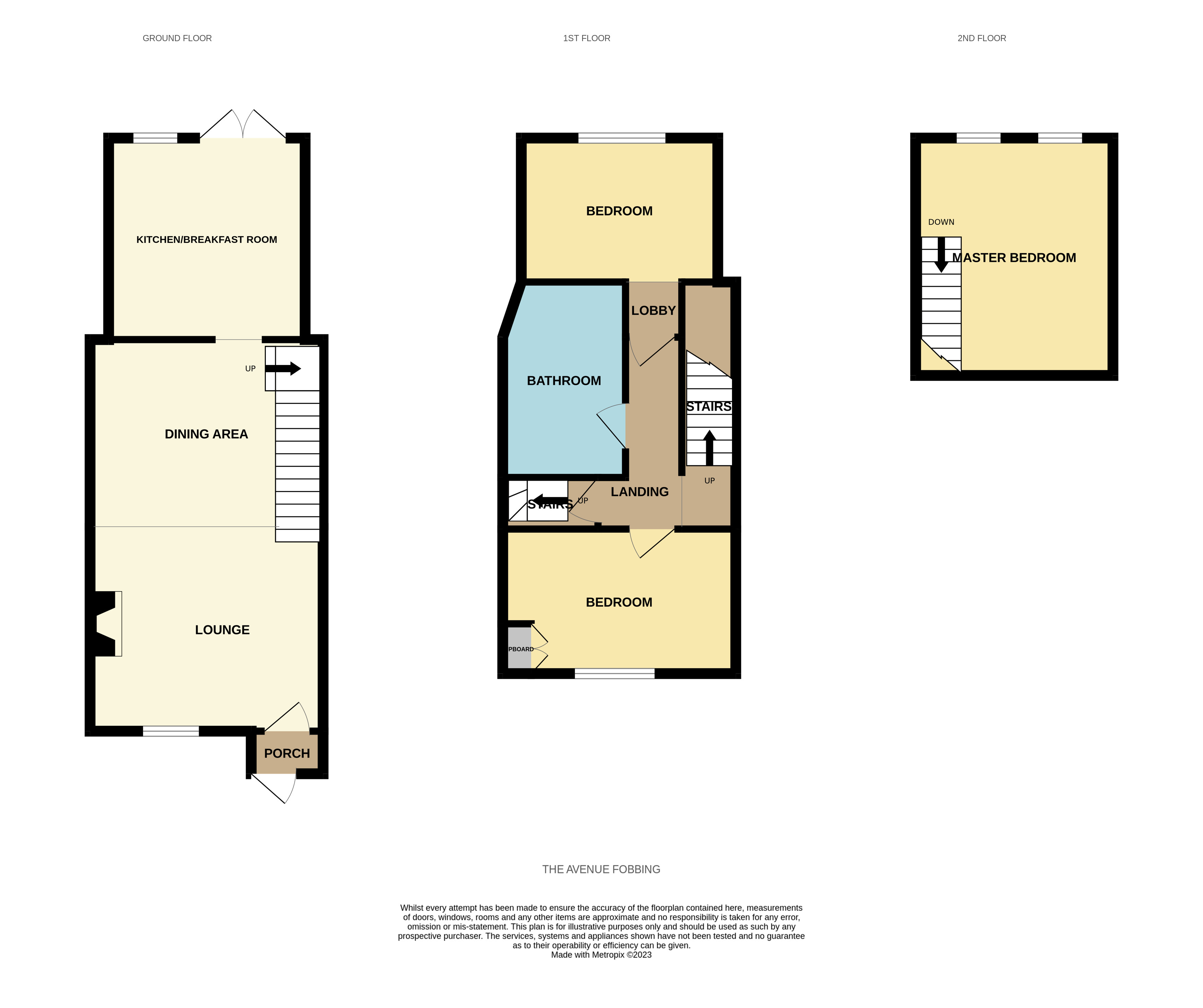 5, The Avenue, Fobbing floorplan