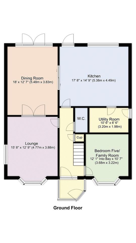 74, Blackbrook Park Avenue, Fareham floorplan