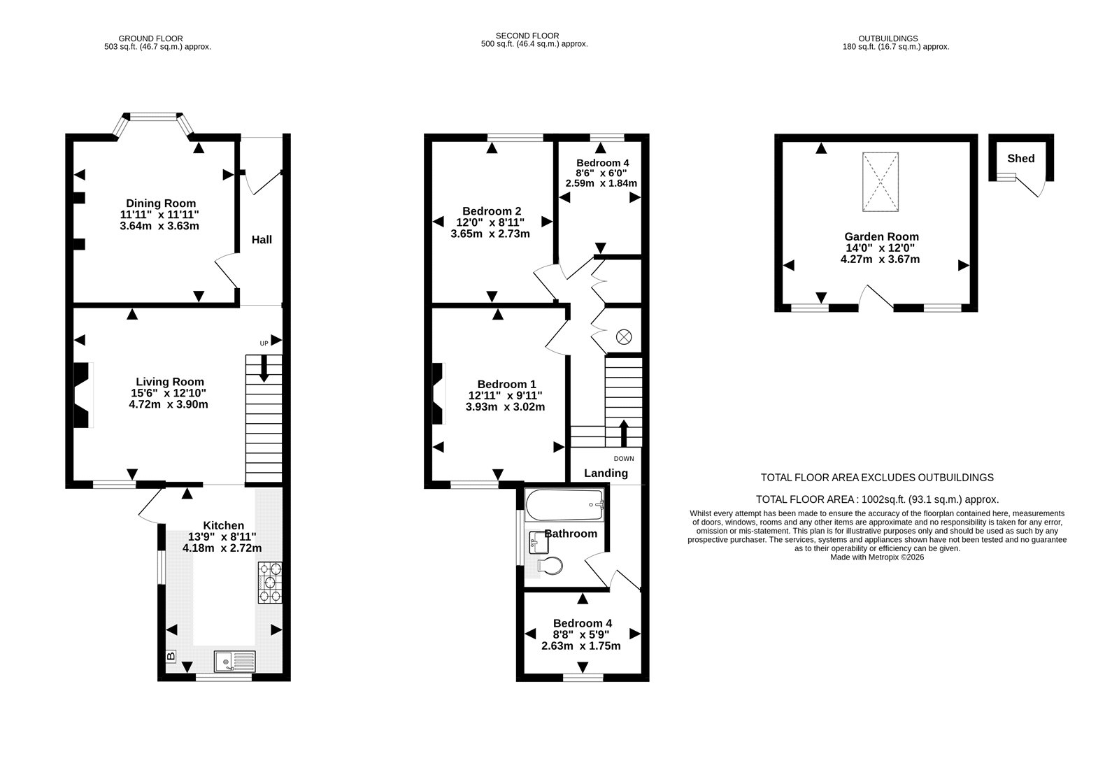 26, Colham Avenue, West Drayton floorplan