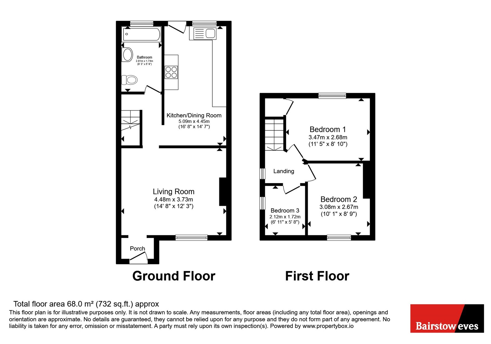 14, Morcom Road, West Midlands floorplan