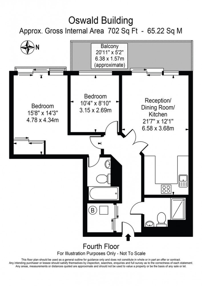 2 Bedrooms Flat to rent in Chelsea Bridge Wharf, Battersea SW8