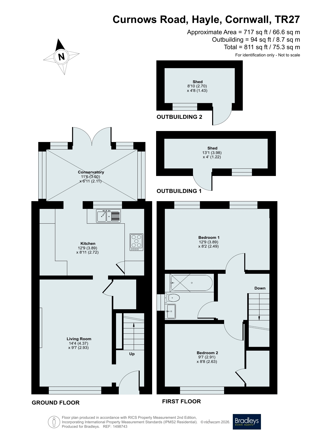 30, Curnows Road, Cornwall floorplan