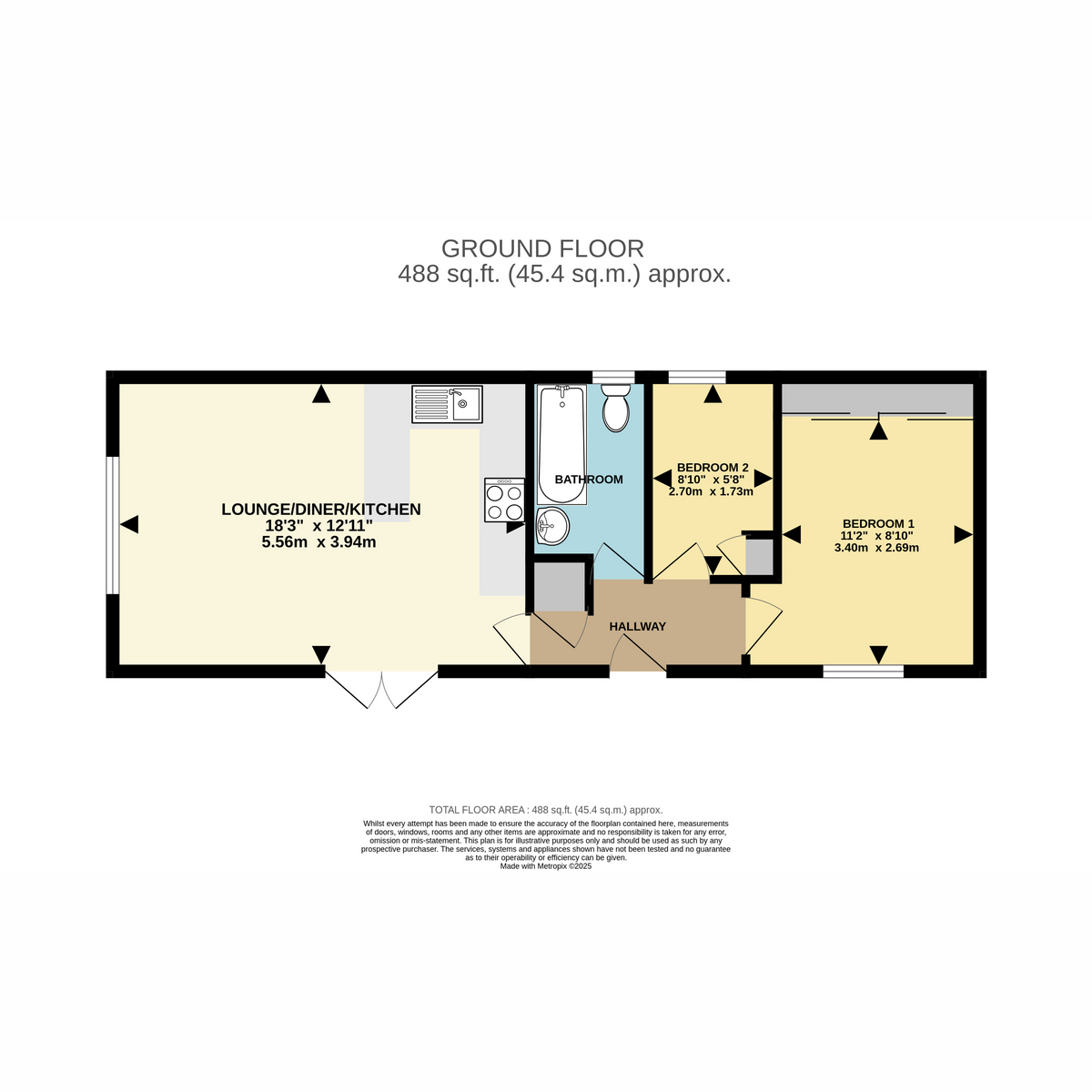 New Road, Bournemouth floorplan