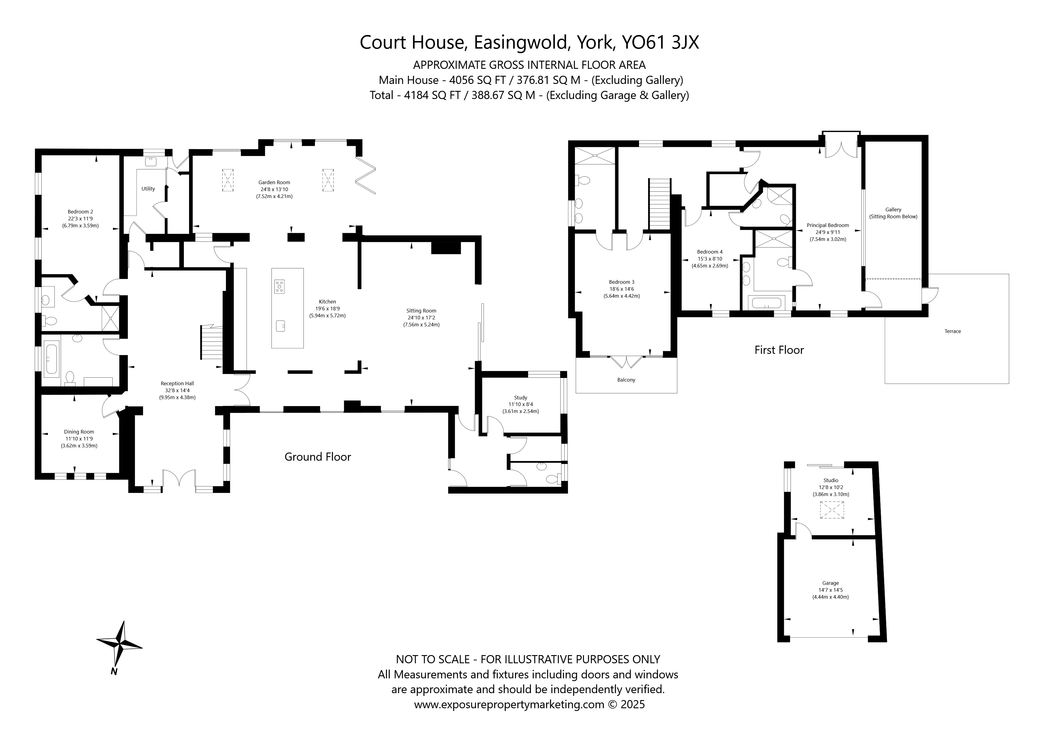 Court House,, Church Hill, York floorplan