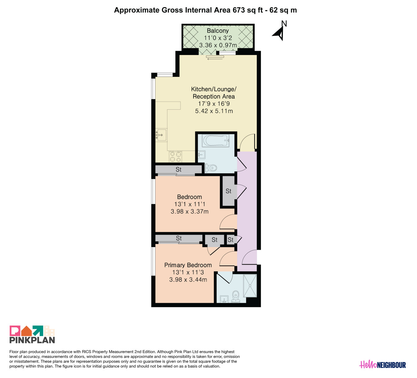 Upper Richmond Road, London floorplan