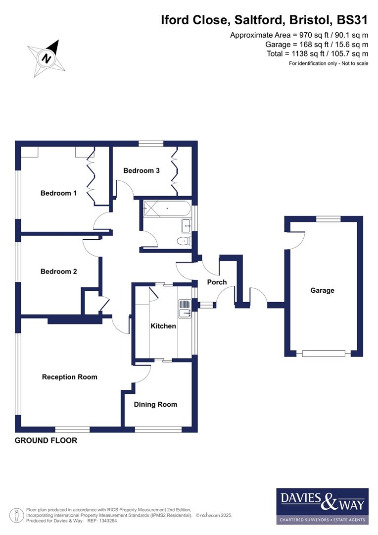 Appledene, 26 Iford Close, Bristol floorplan