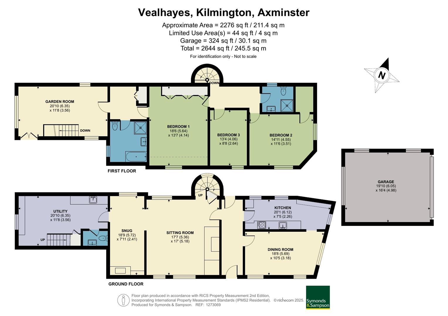 Vealhayes, Axminster floorplan