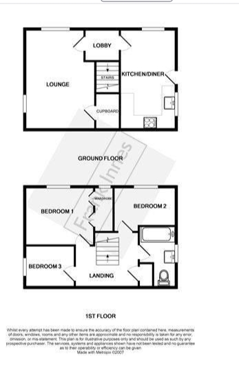 39, Elterwater Drive, Nottingham floorplan