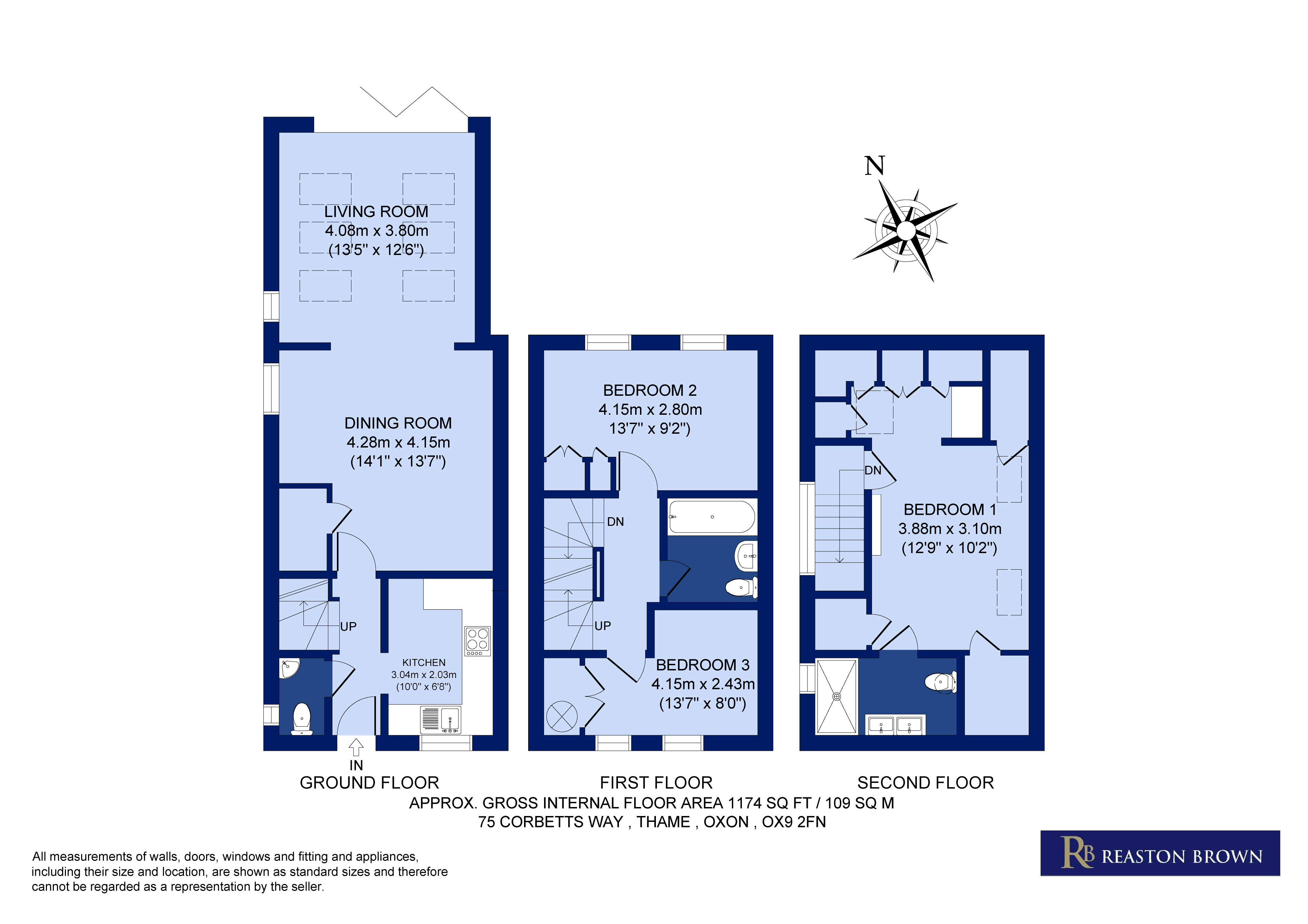 -, Thame Oxfordshire, Thame floorplan