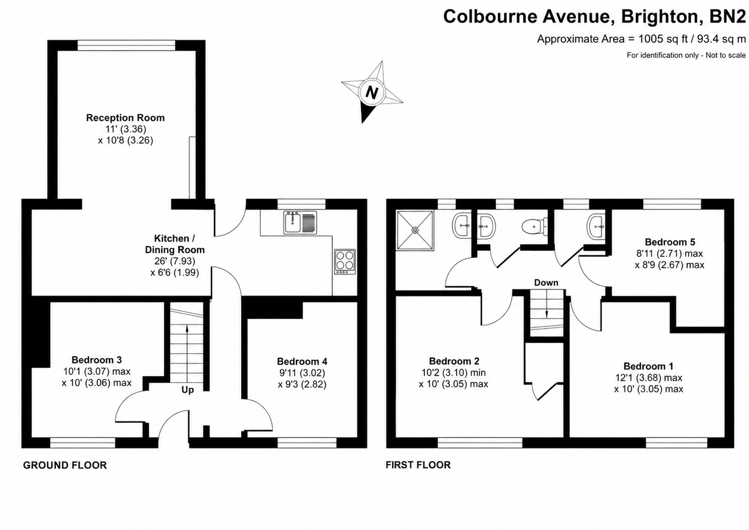 6, Colbourne Avenue, East Sussex floorplan