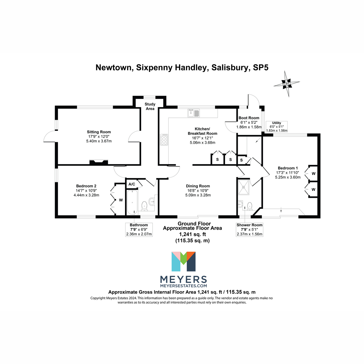 Wayside, Newtown, Salisbury floorplan